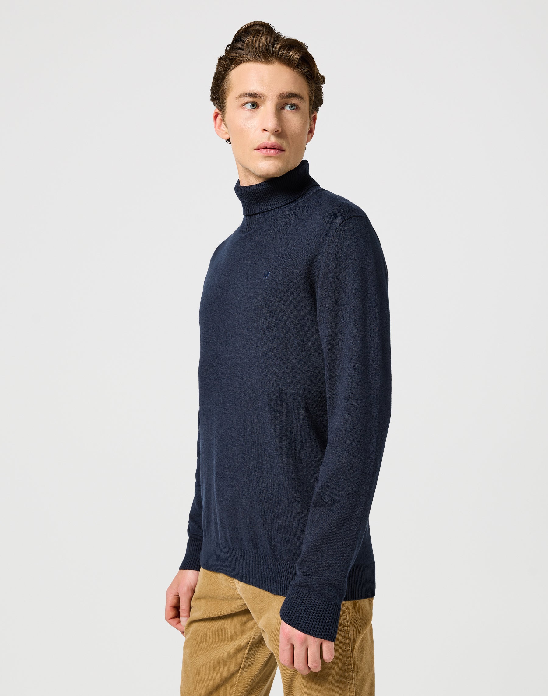 Turtleneck in Dark Navy Pullover Wrangler   