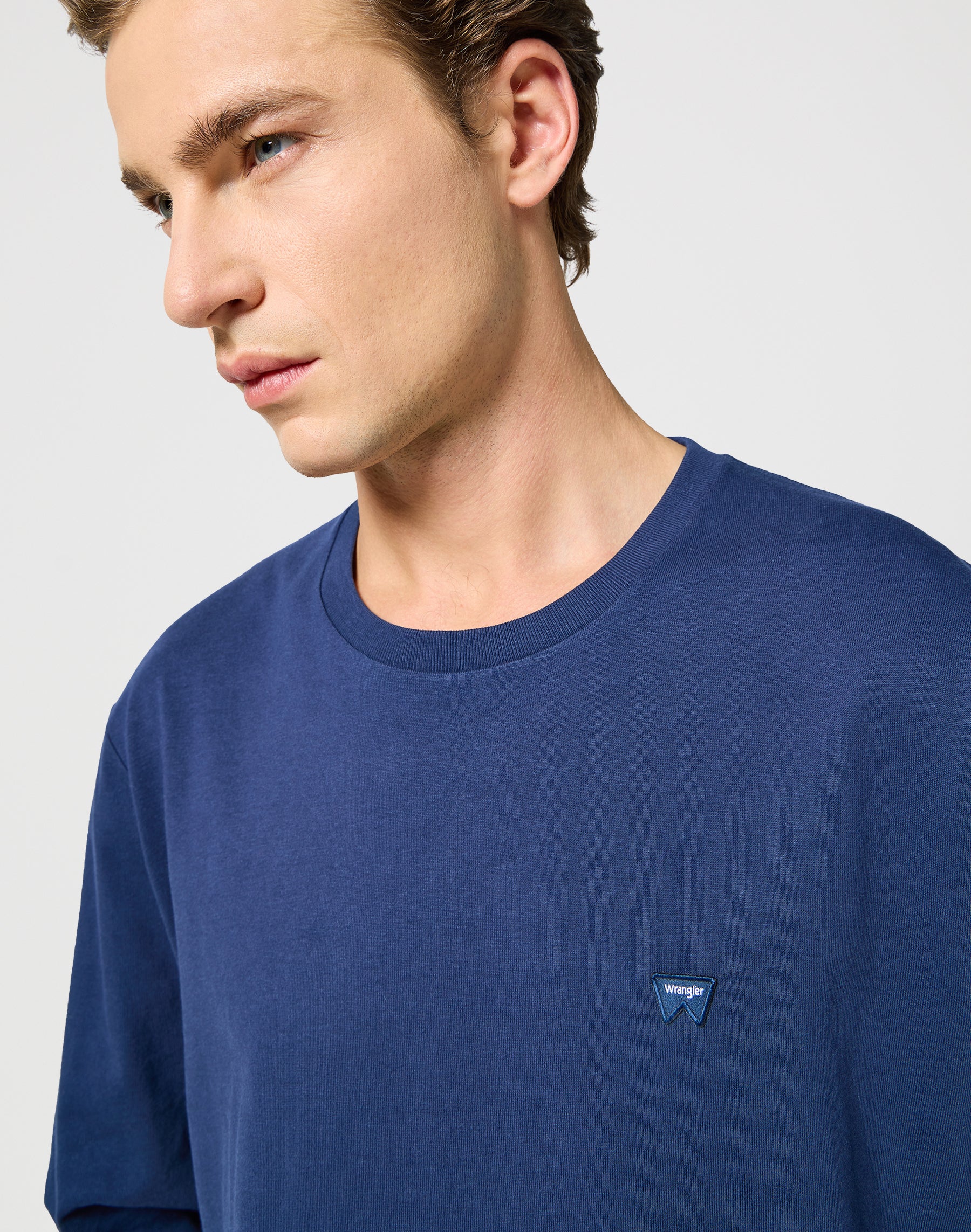 Longsleeves Sign Off Tee in Navy T-Shirts Wrangler   