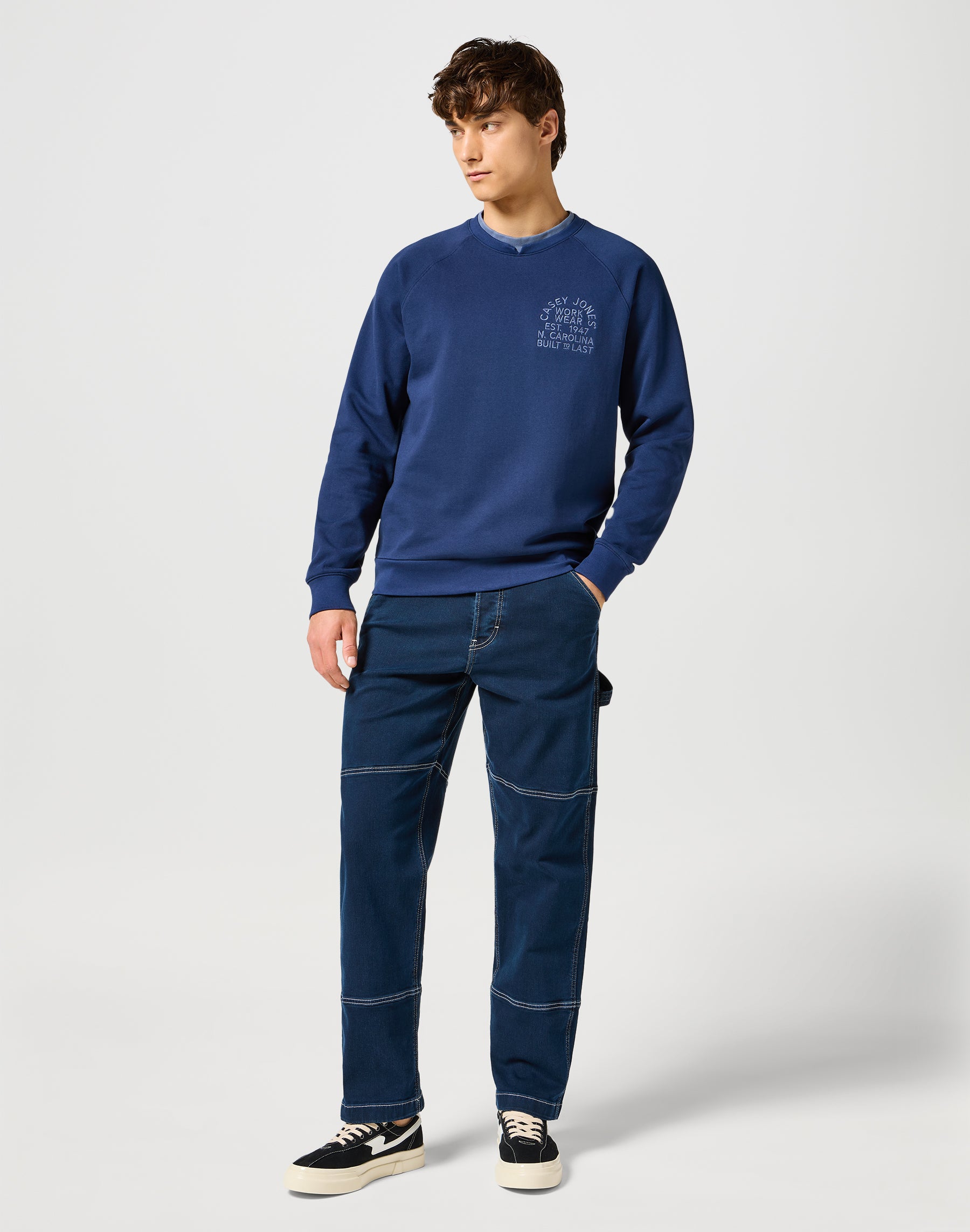 Casey Jones Sweatshirt in Navy Sweatshirts Wrangler   