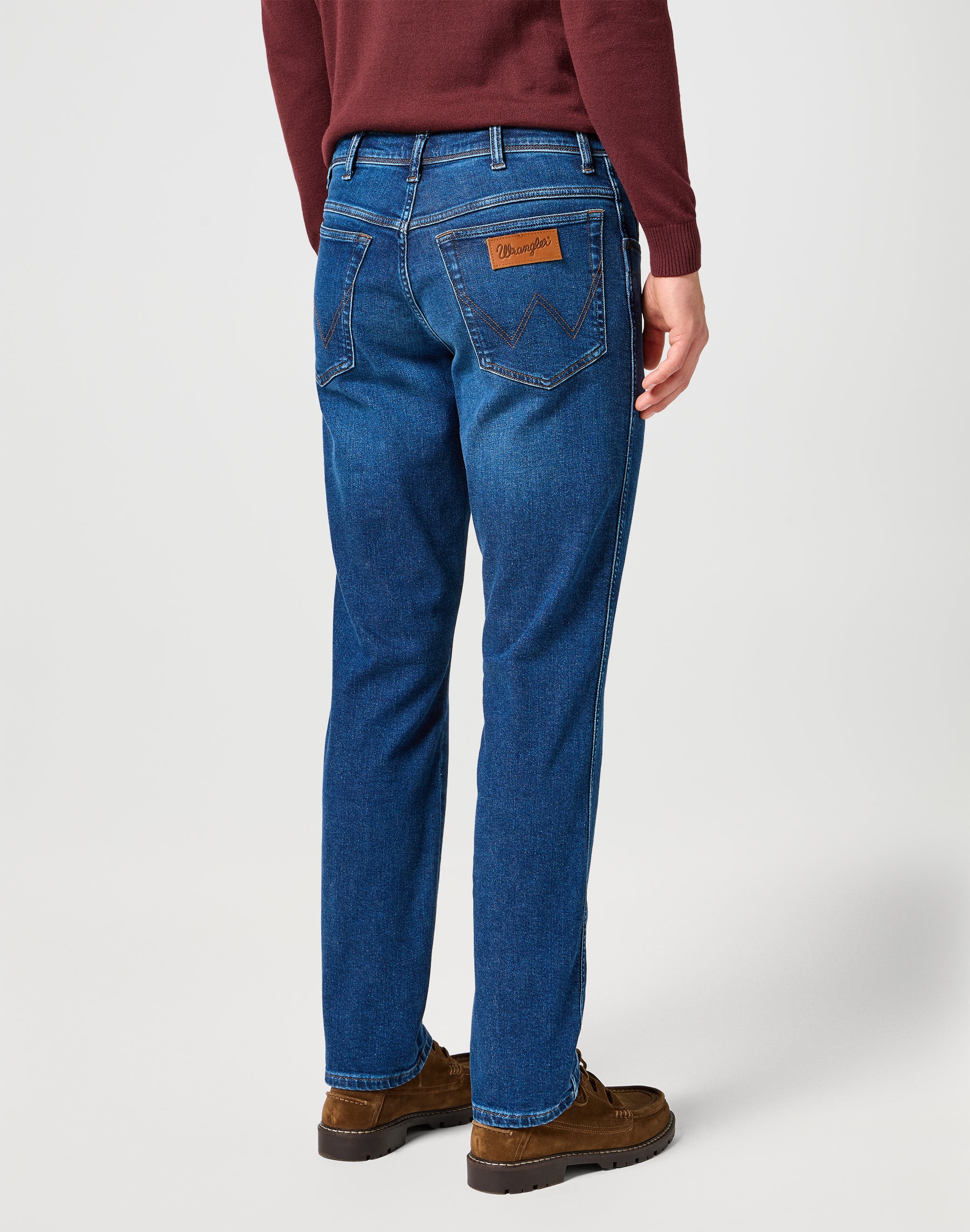 Texas Slim in Dark Trails Jeans Wrangler   