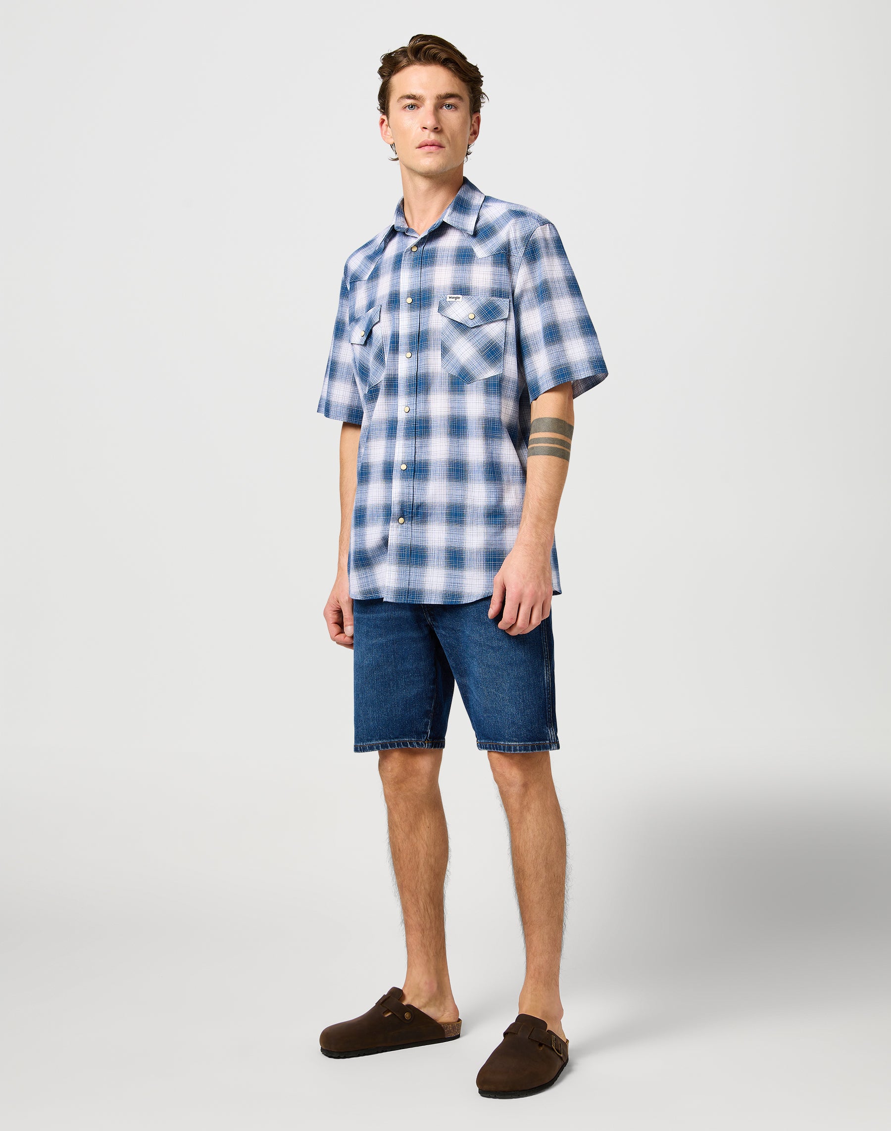 Texas Shorts in Meadow Haze Jeansshorts Wrangler