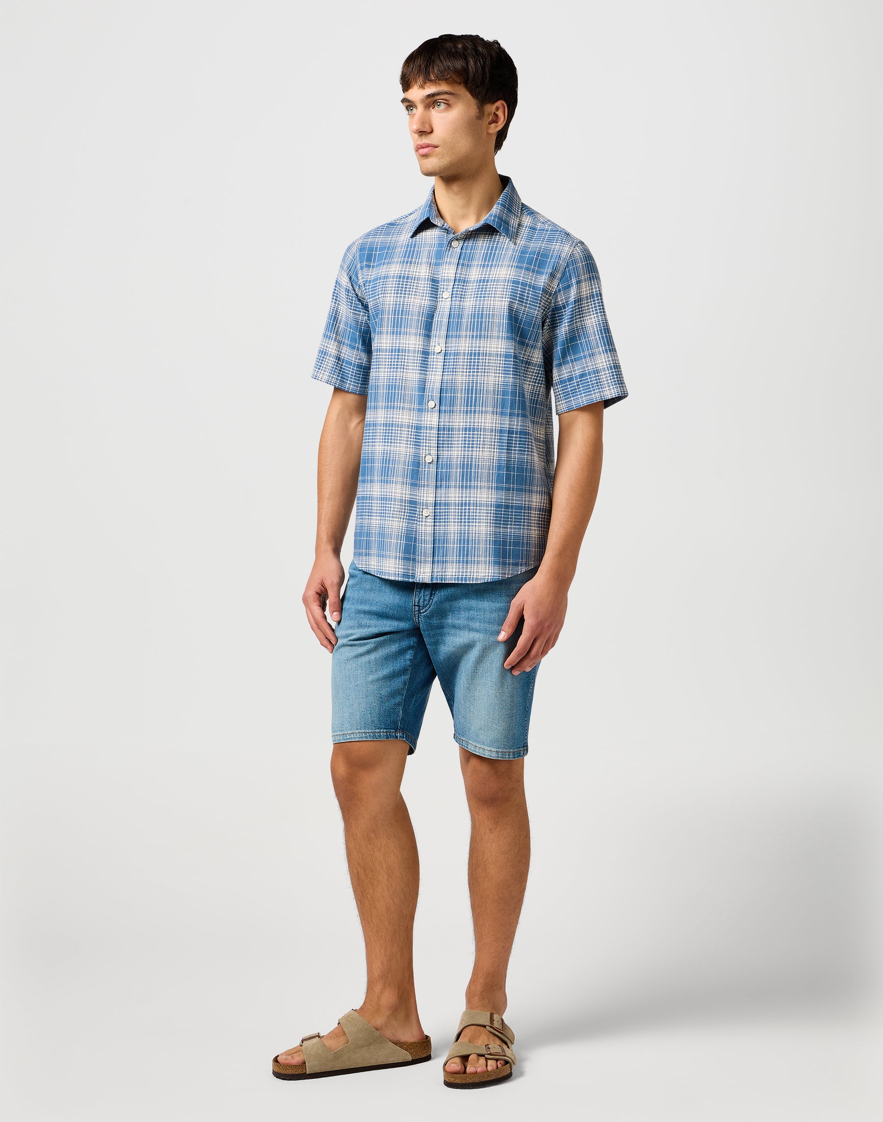 Texas Shorts in Ocean Surge Jeansshorts Wrangler