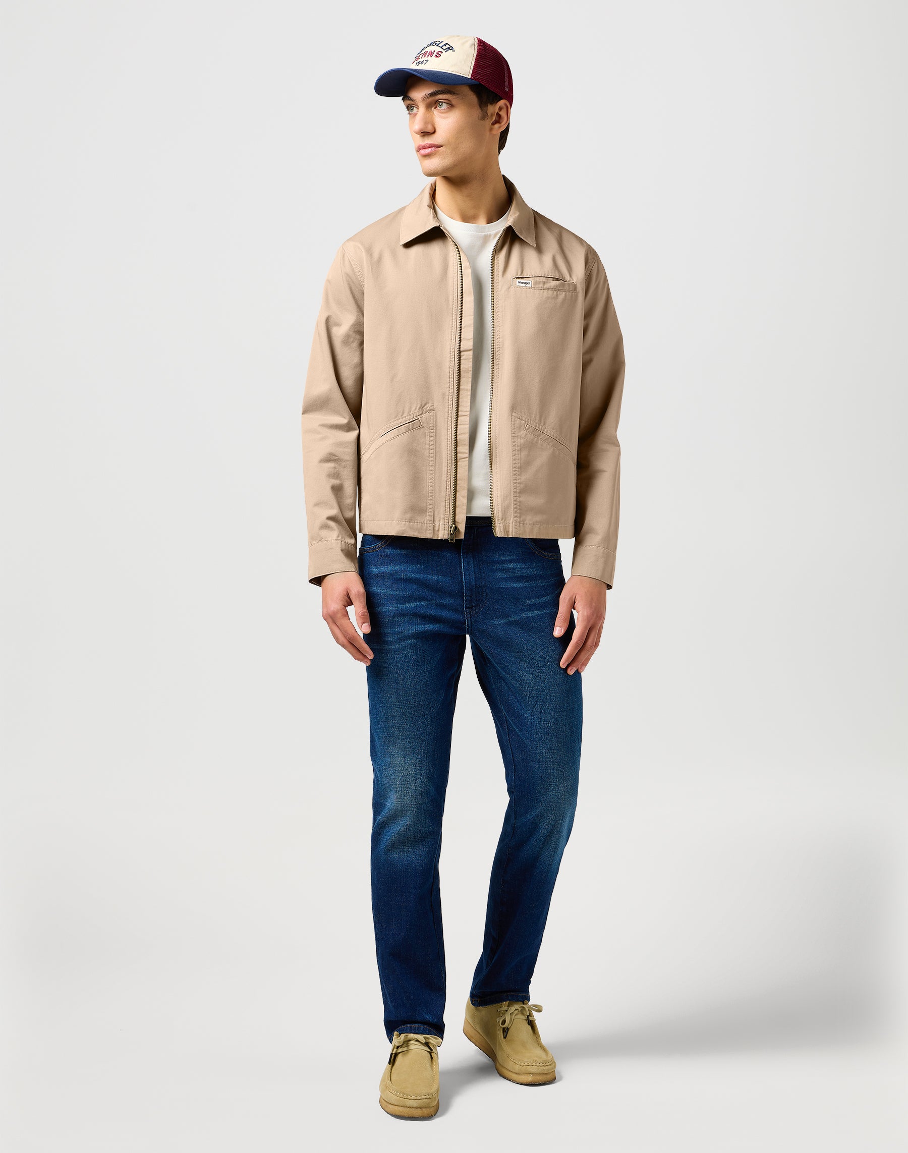 Rodeo Utility Jacket in Timberwolf Jacken Wrangler