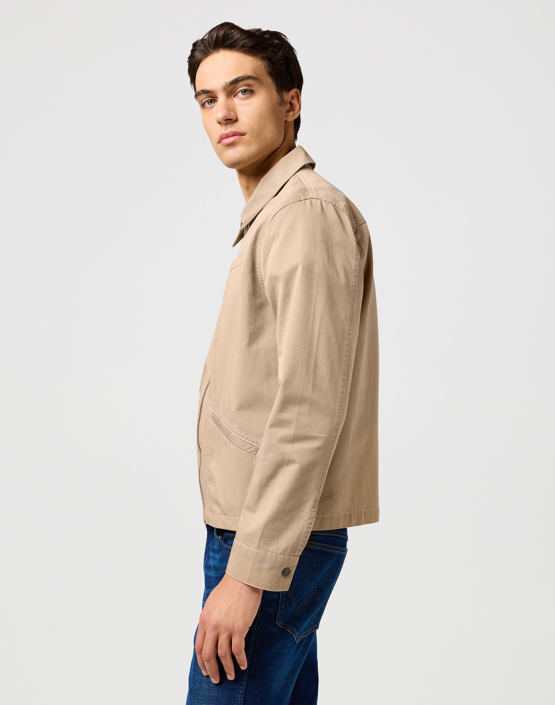 Rodeo Utility Jacket in Timberwolf Jacken Wrangler