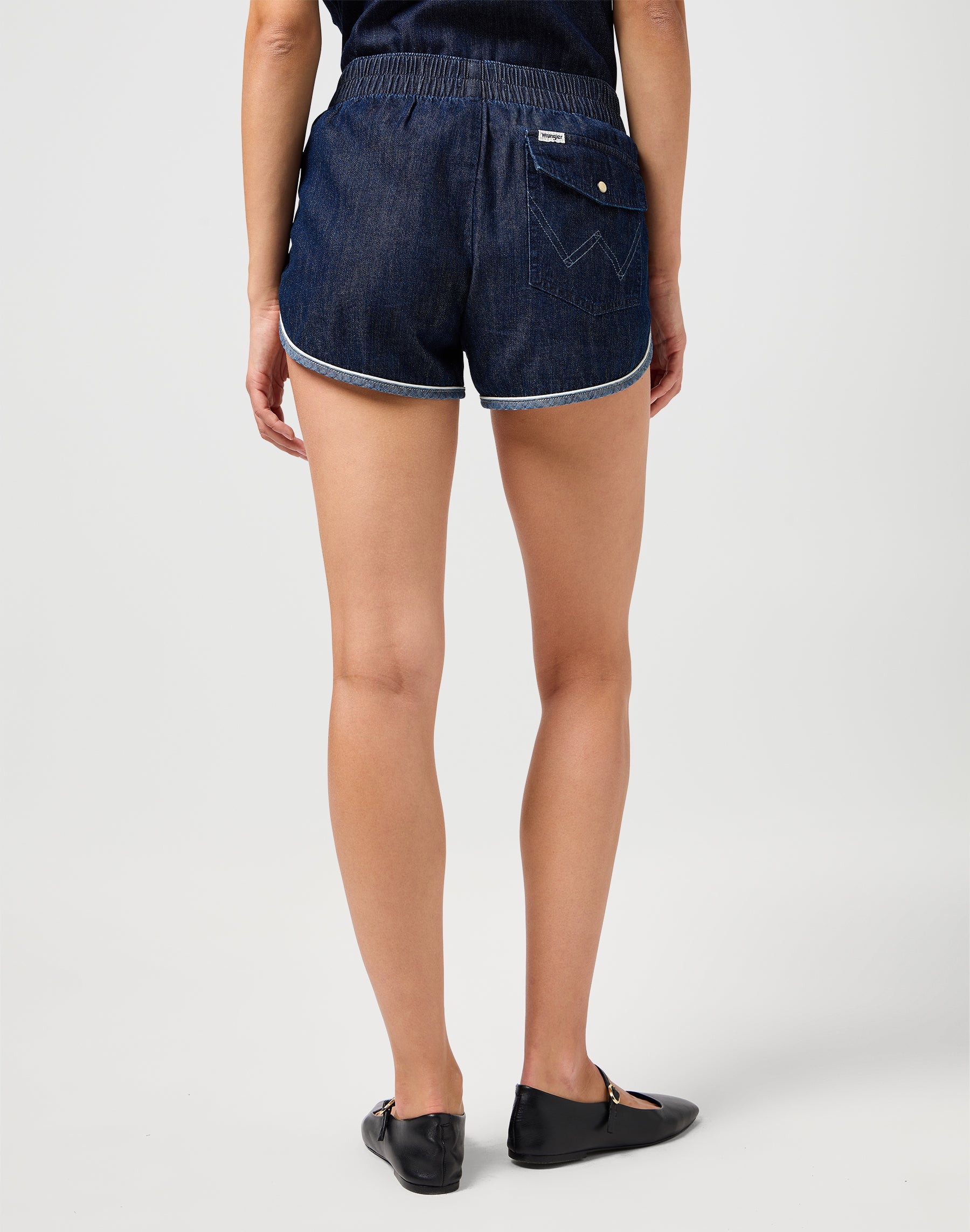 Piped Short in Saddle Jeansshorts Wrangler