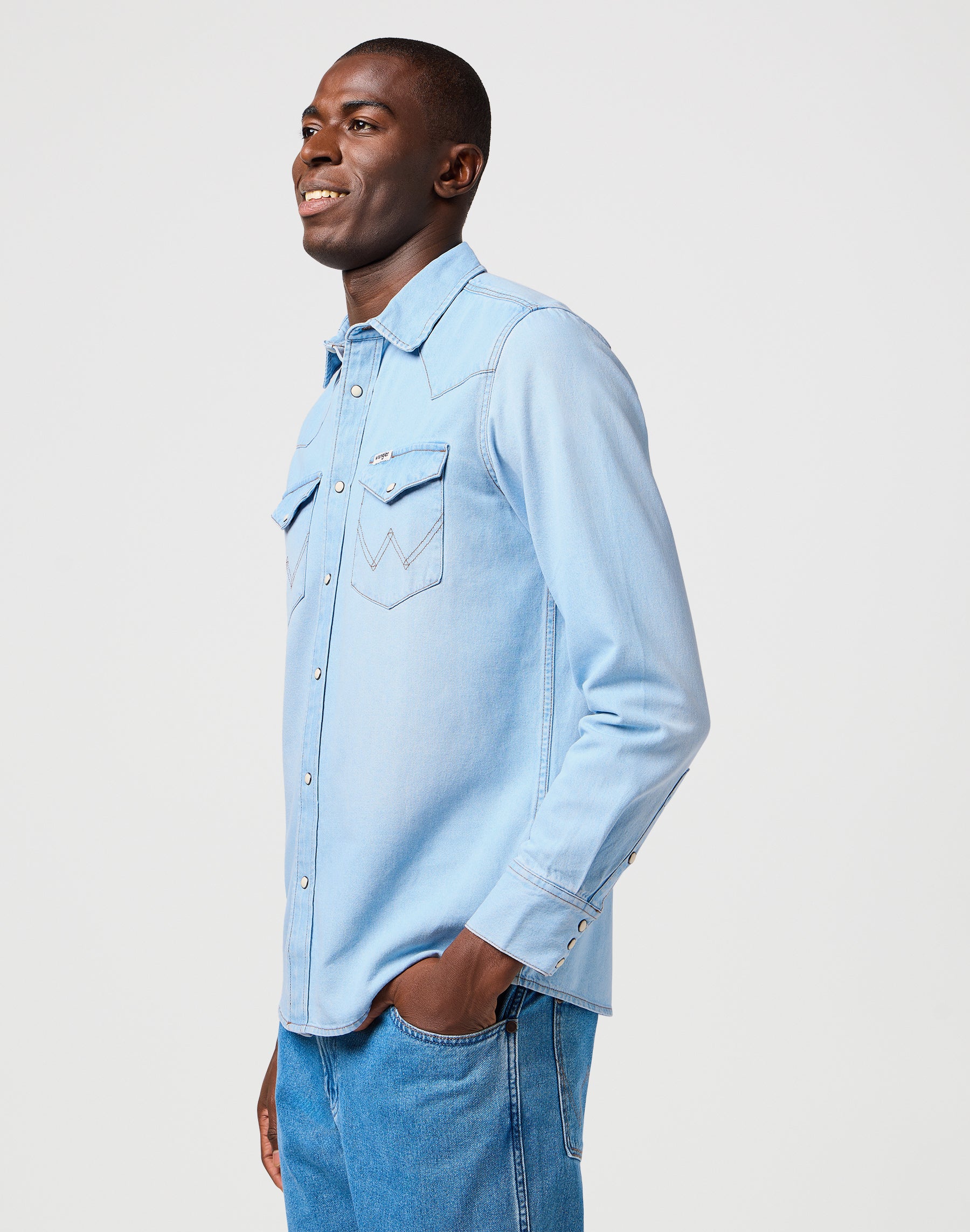 Western Shirt in Authentic Tint Hemden Wrangler