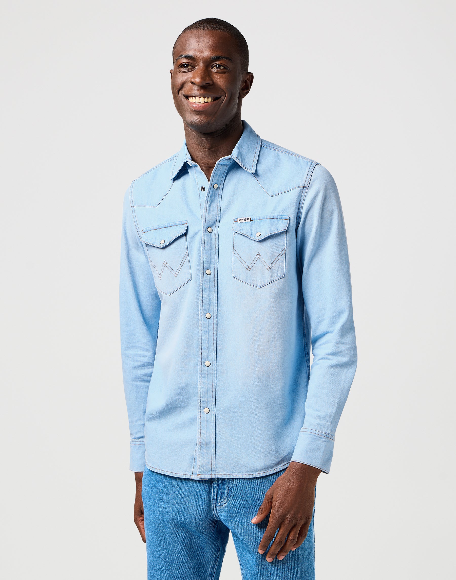 Western Shirt in Authentic Tint Hemden Wrangler