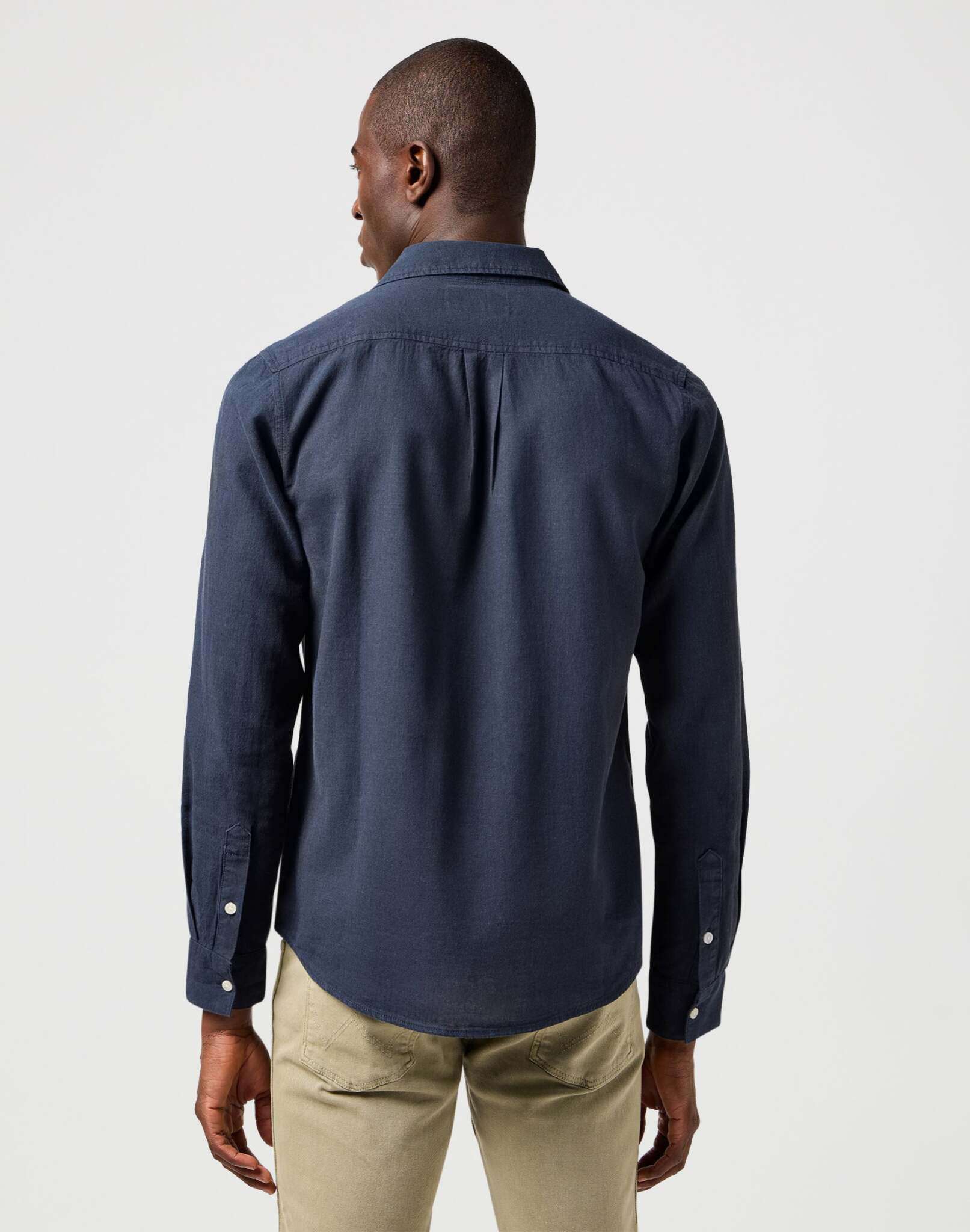 1 Pkt Shirt in Dark Navy Hemden Wrangler