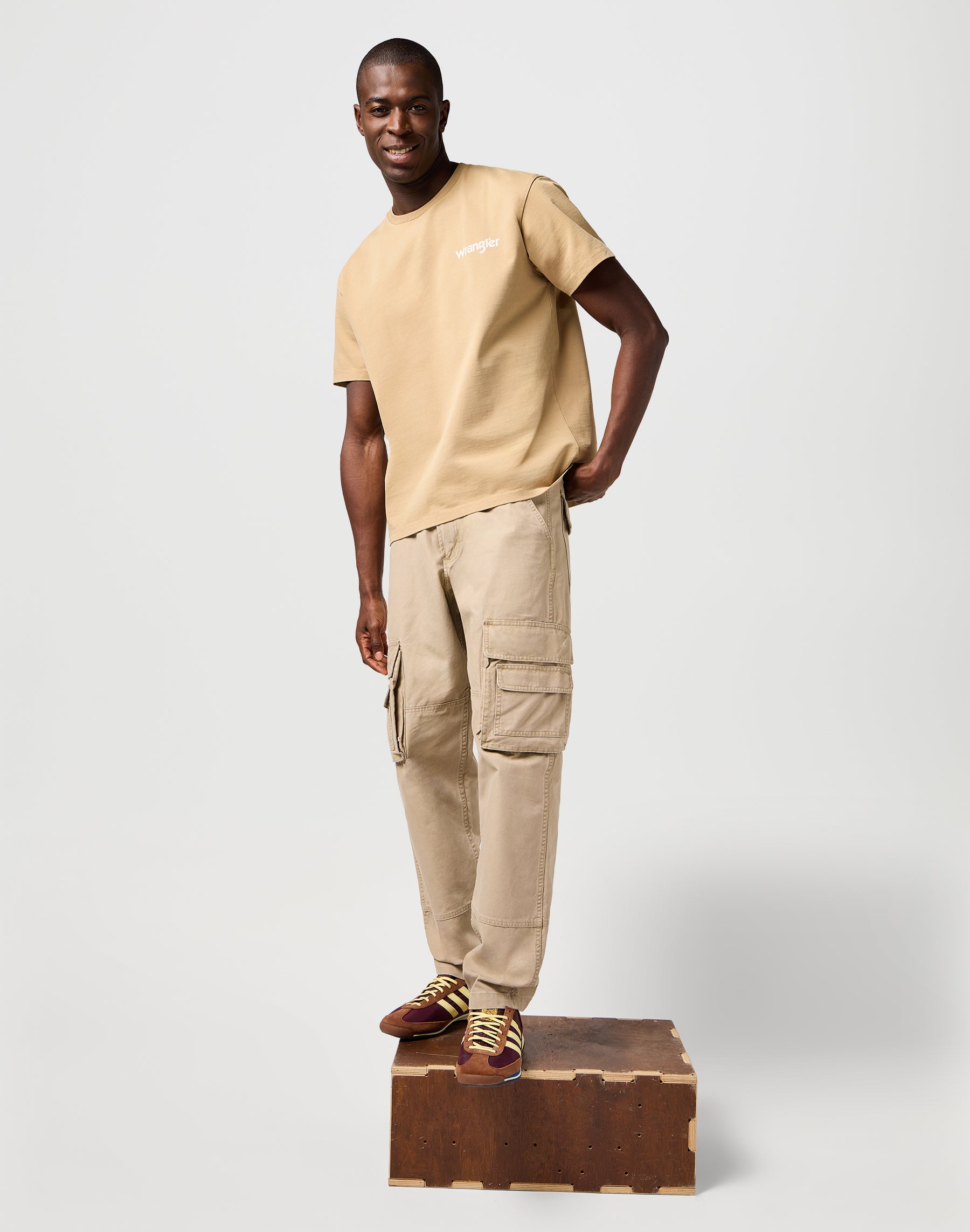 Cj Rel Cargo Pant in Kelp Hosen Wrangler