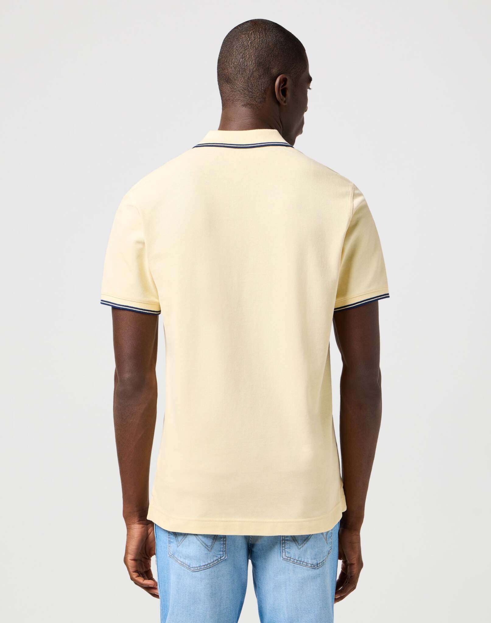 Polo Shirt in Banana Crepe T-Shirts Wrangler