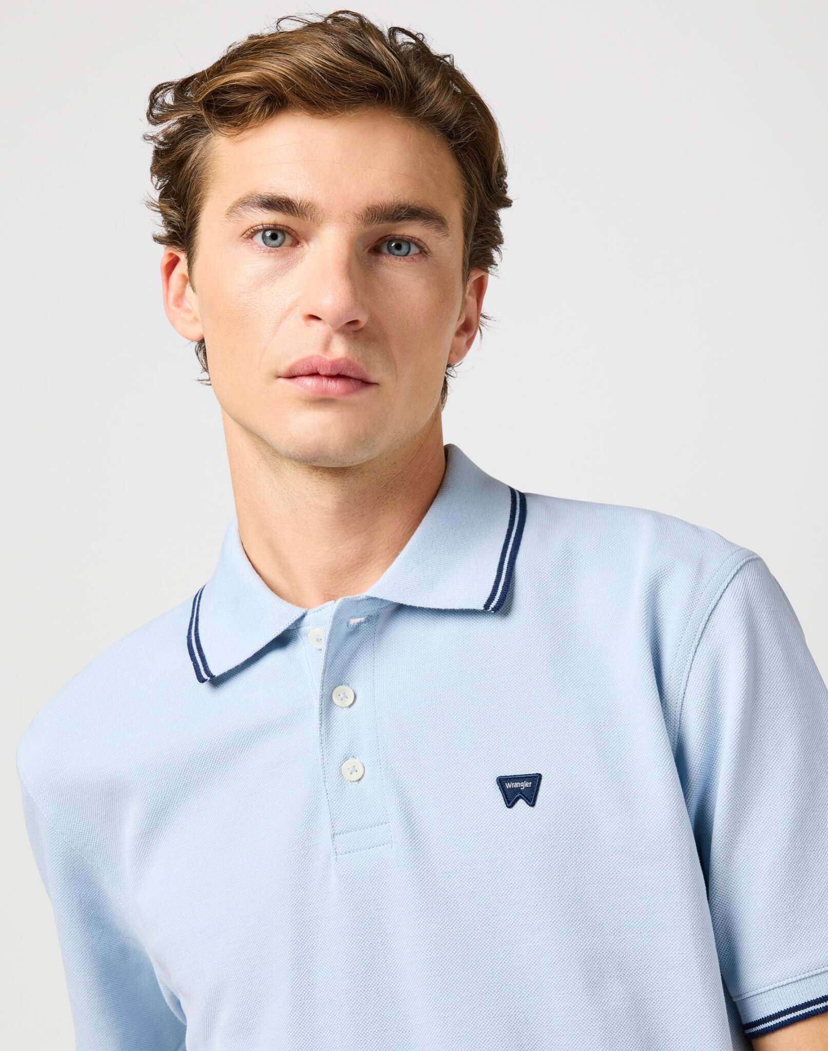 Polo Shirt in Niagara Mist T-Shirts Wrangler
