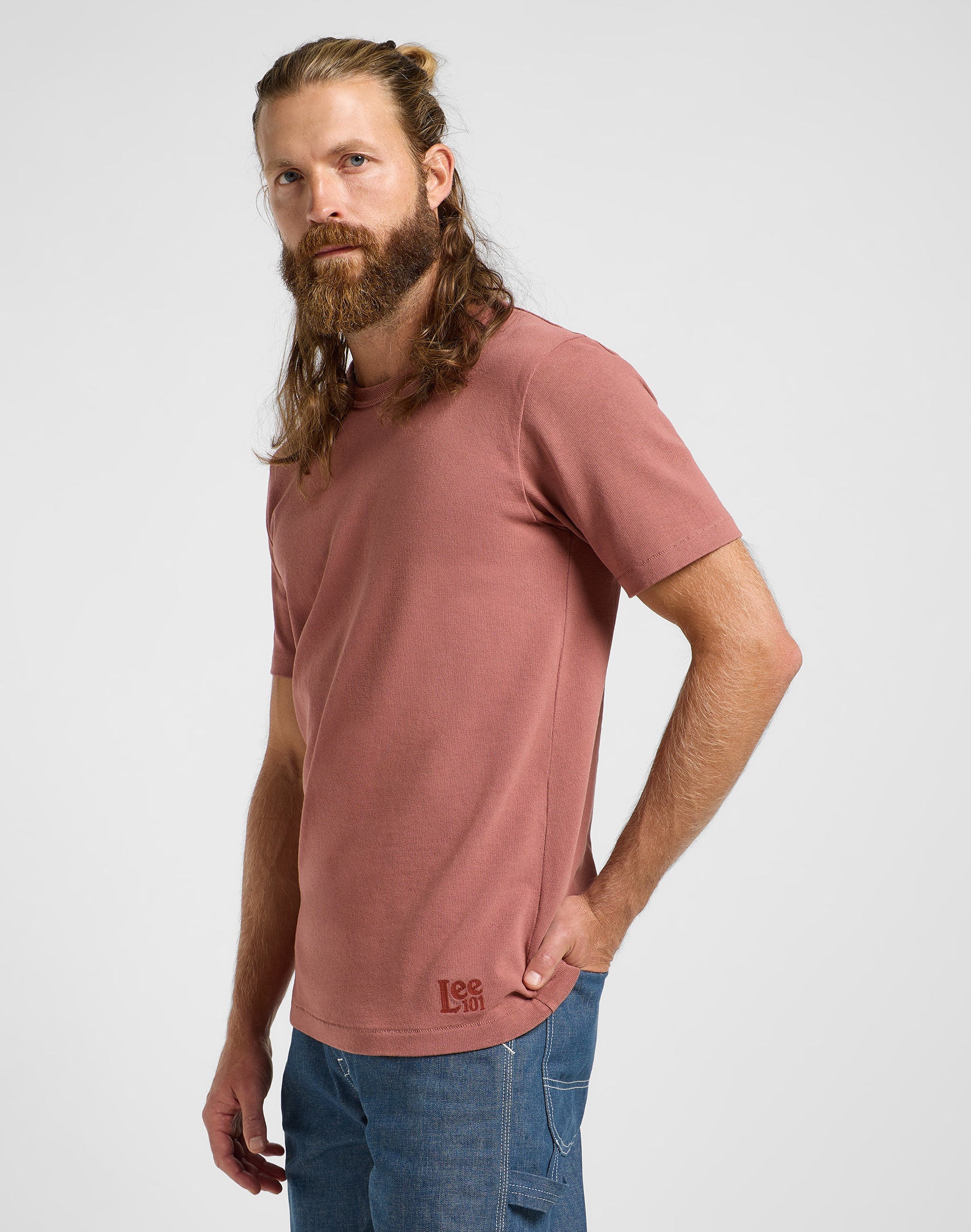 101 Core Tee in Redwood T-Shirts Lee