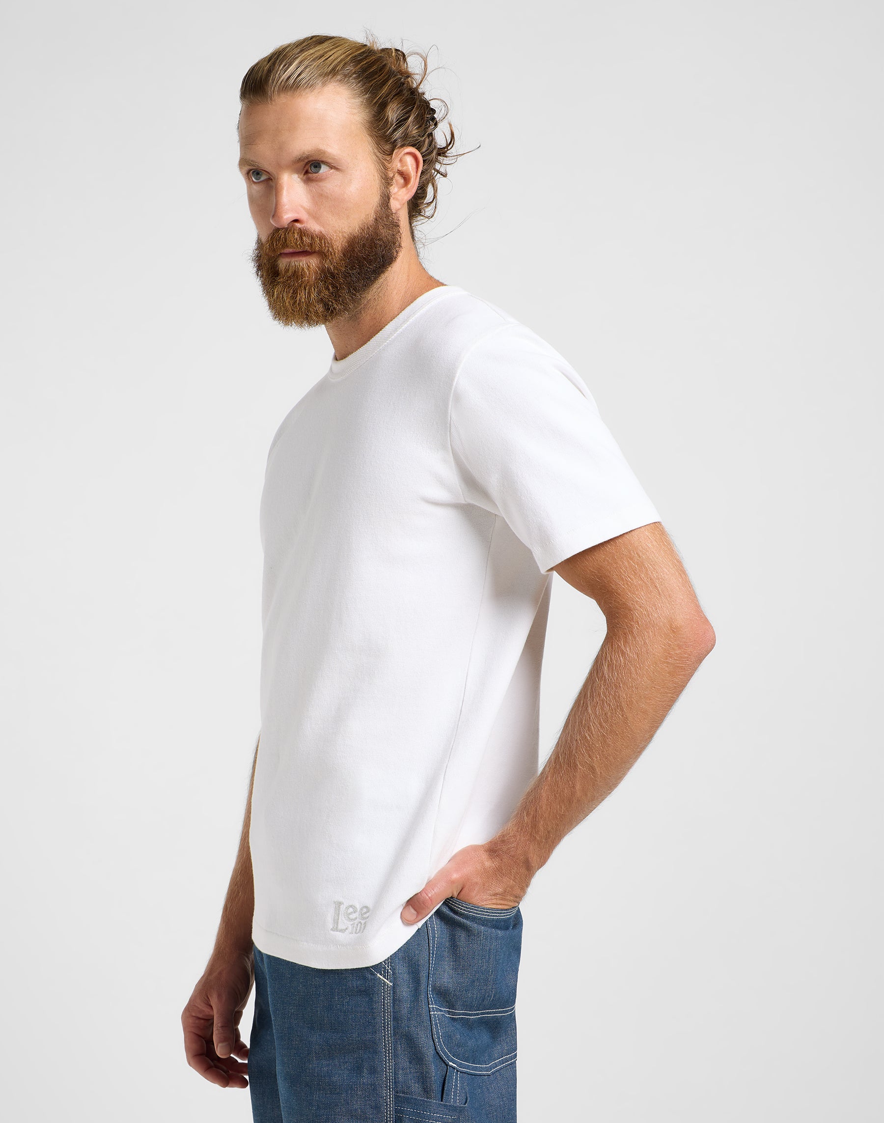 101 Core Tee in Bright White T-Shirts Lee