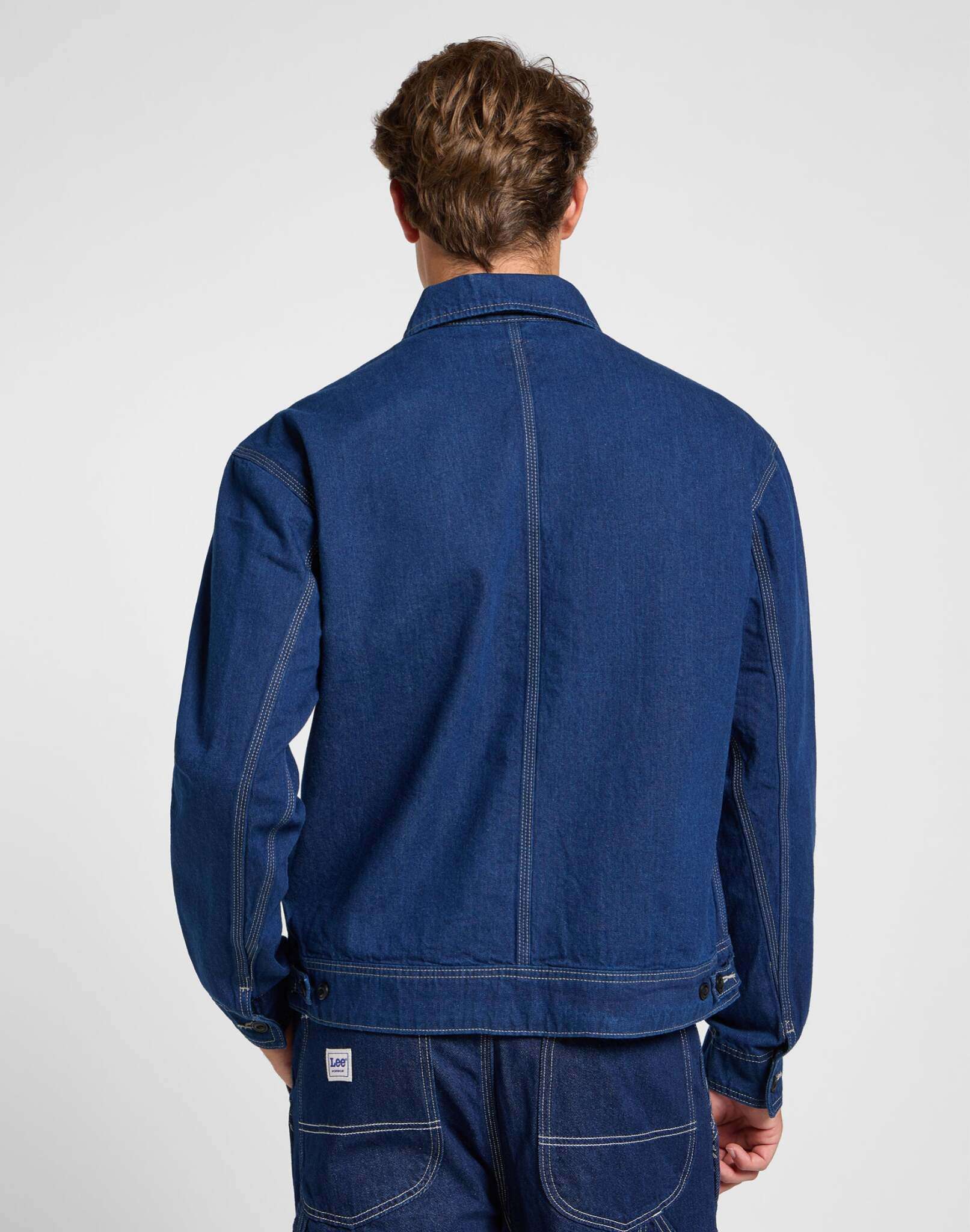 91W Workwear Jacket in Rinse Jacken Lee