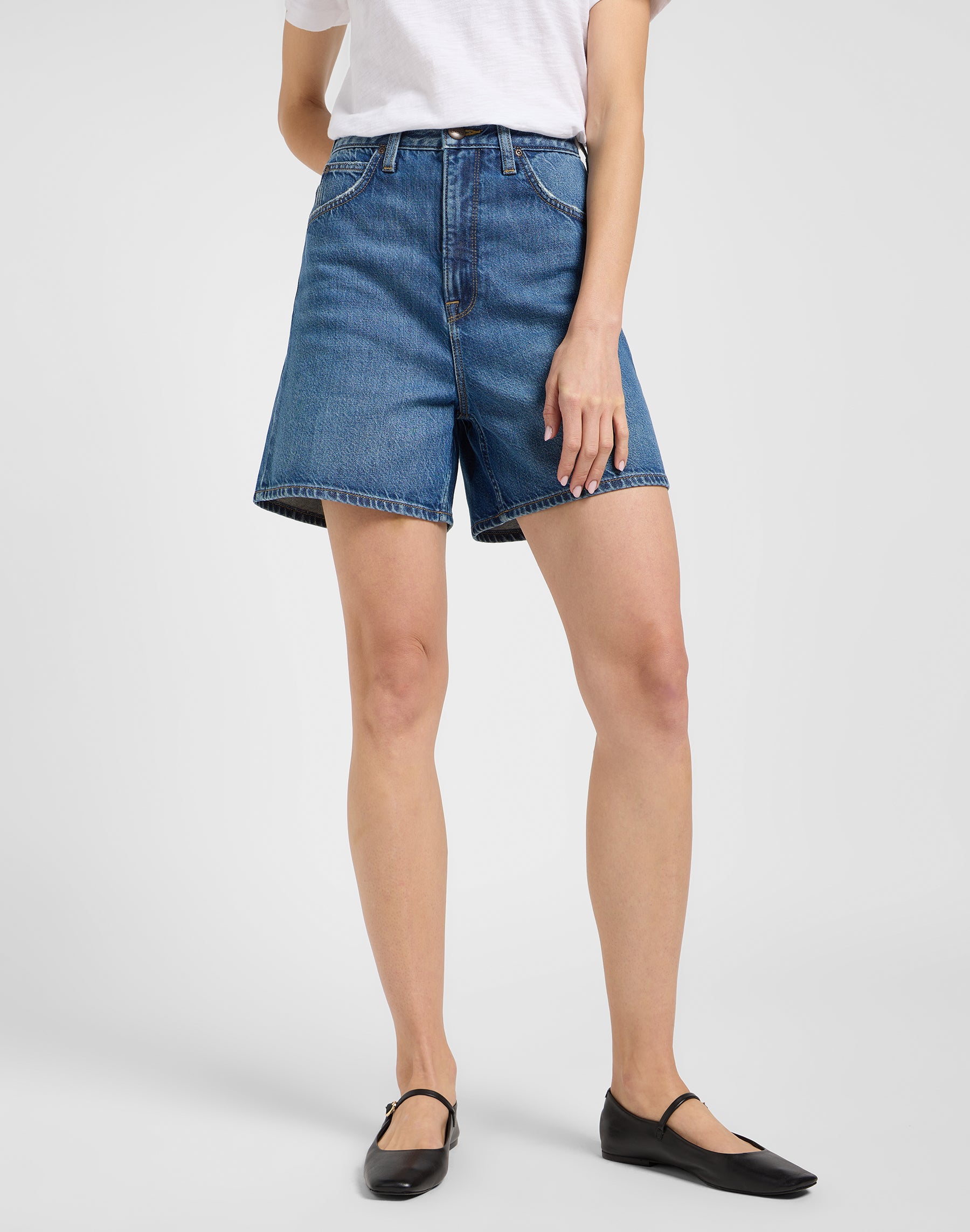 Stella Short in Ink Pool Jeansshorts Lee