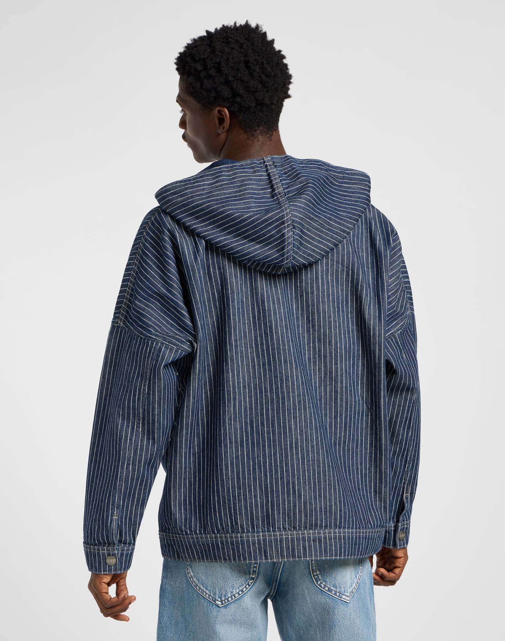 Denim Anorak in Lake Edge Jacken Lee