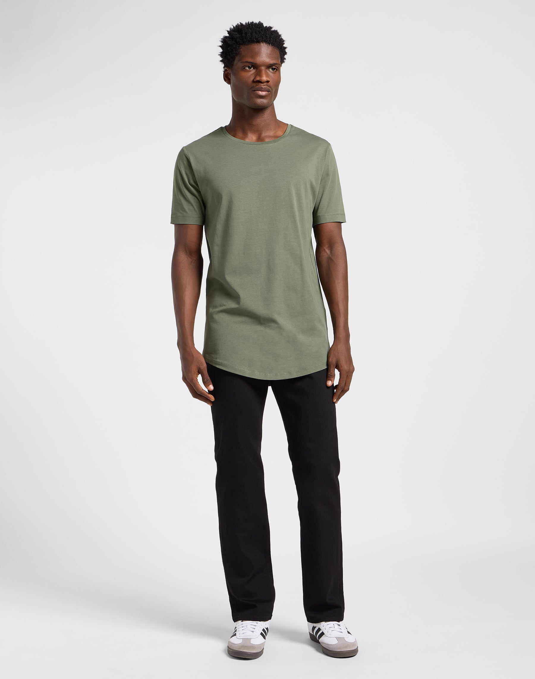 Shaped Tee in Olive Grove T-Shirts Lee