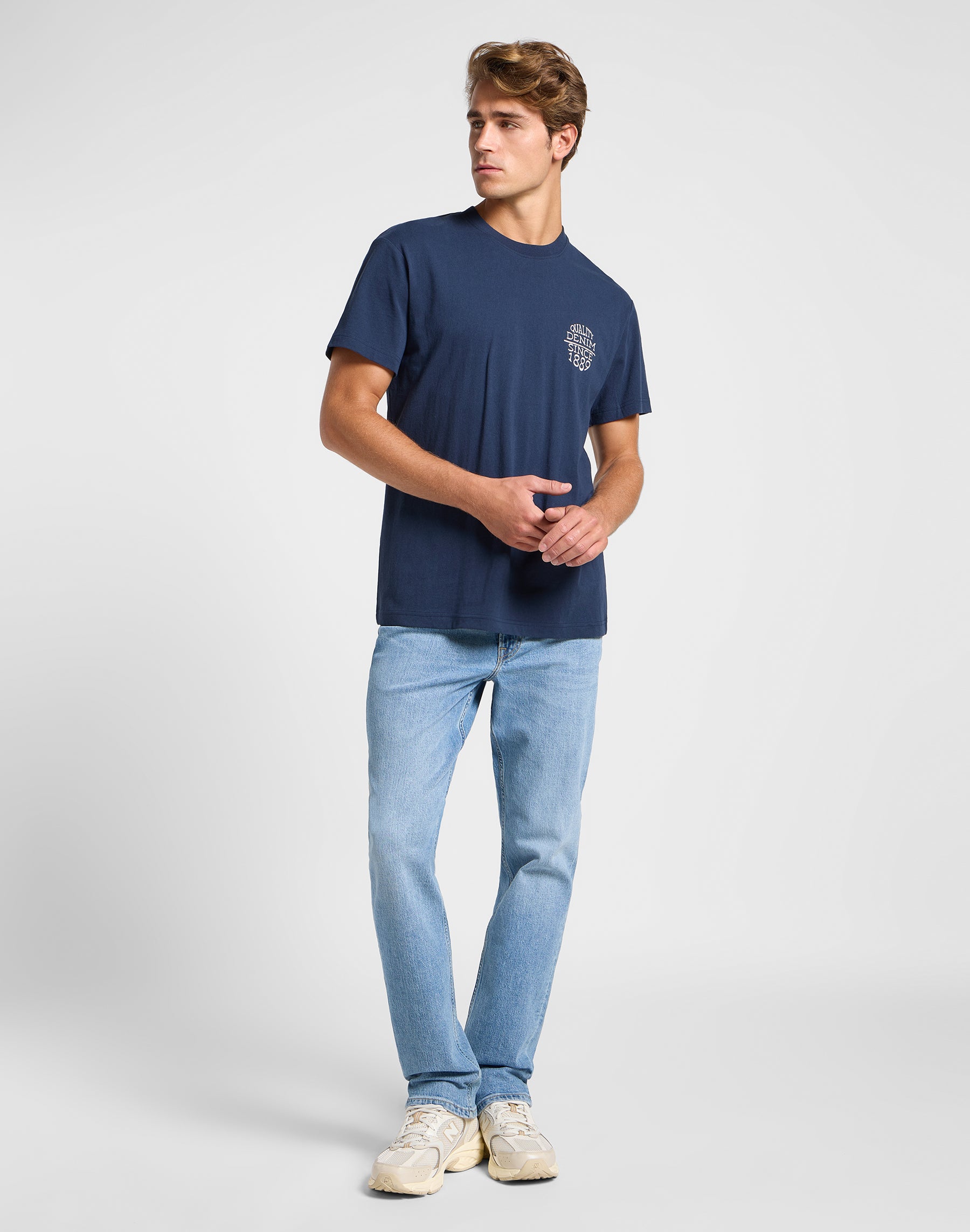 Relaxed Tee in Mood Indigo T-Shirts Lee