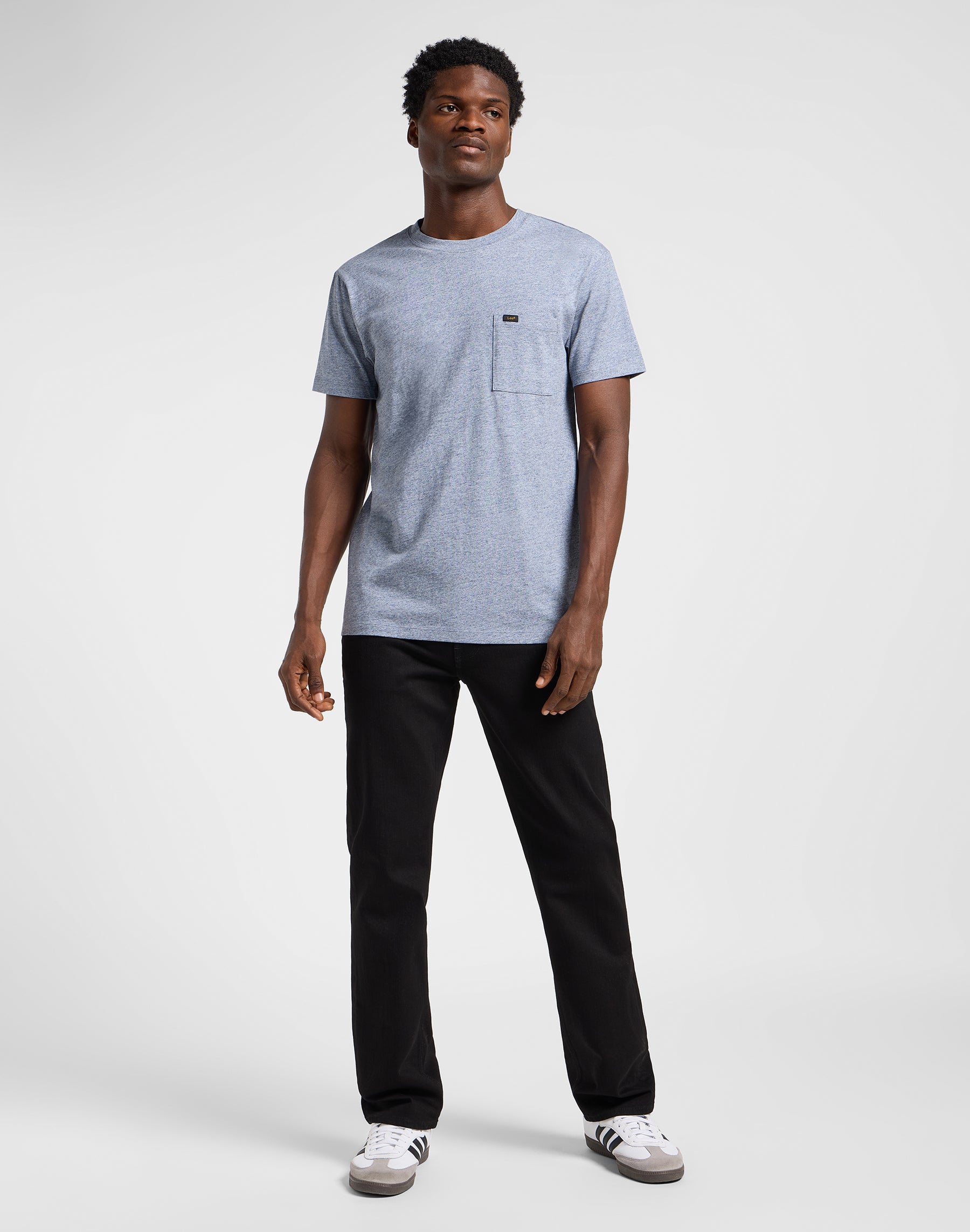 Ultimate Pocket Tee in Blue Mele T-Shirts Lee