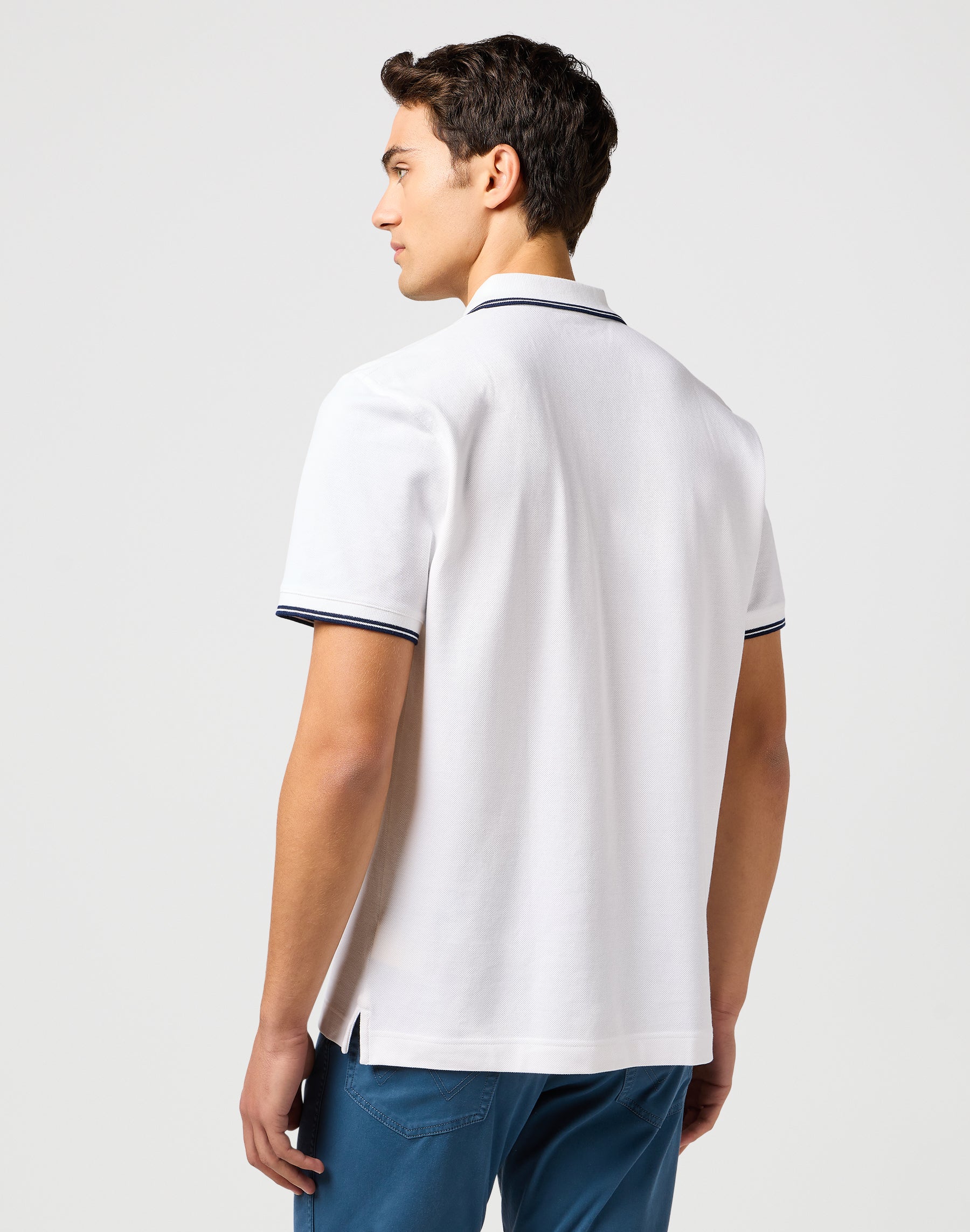 Polo Shirt in White T-Shirts Wrangler