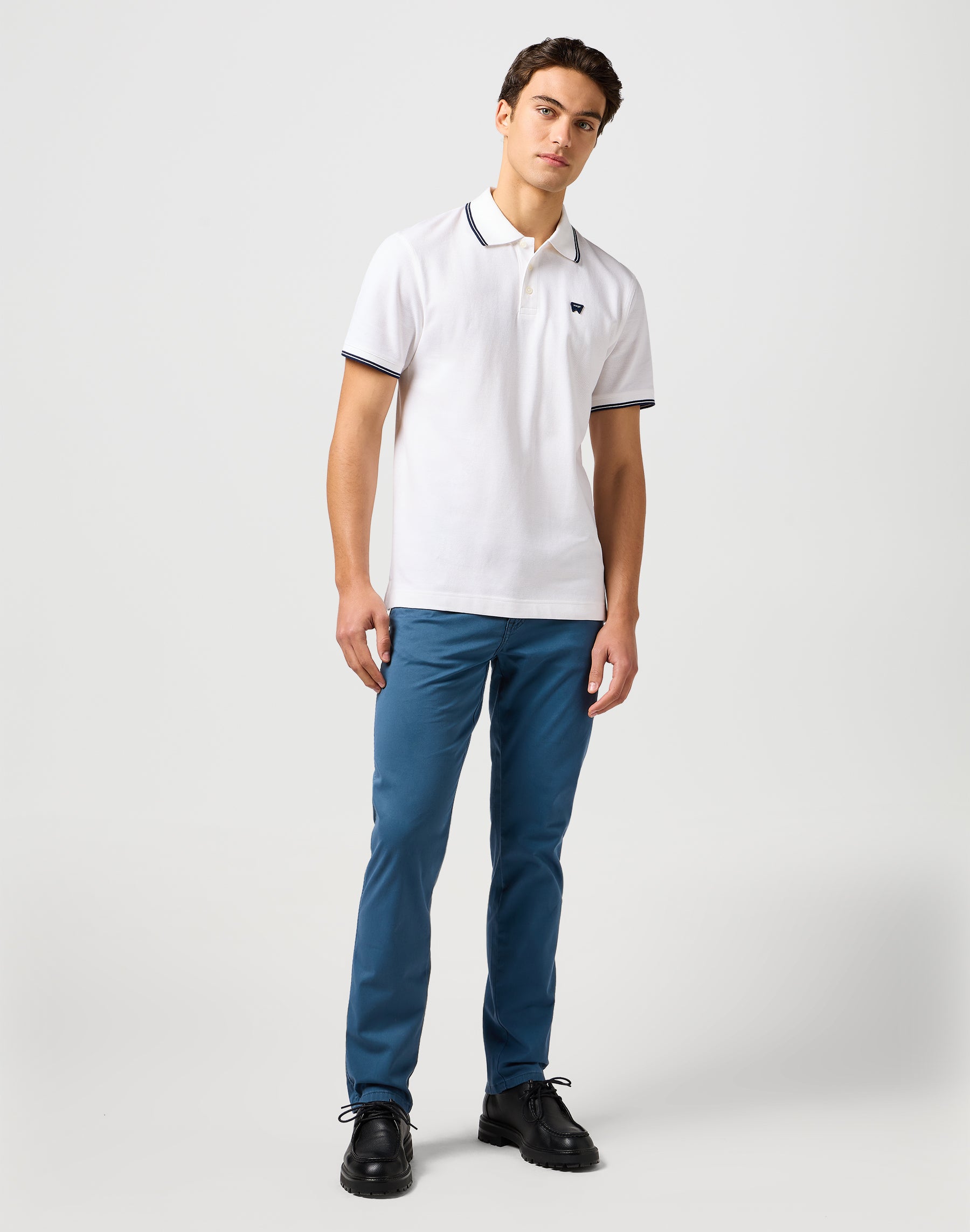 Polo Shirt in White T-Shirts Wrangler