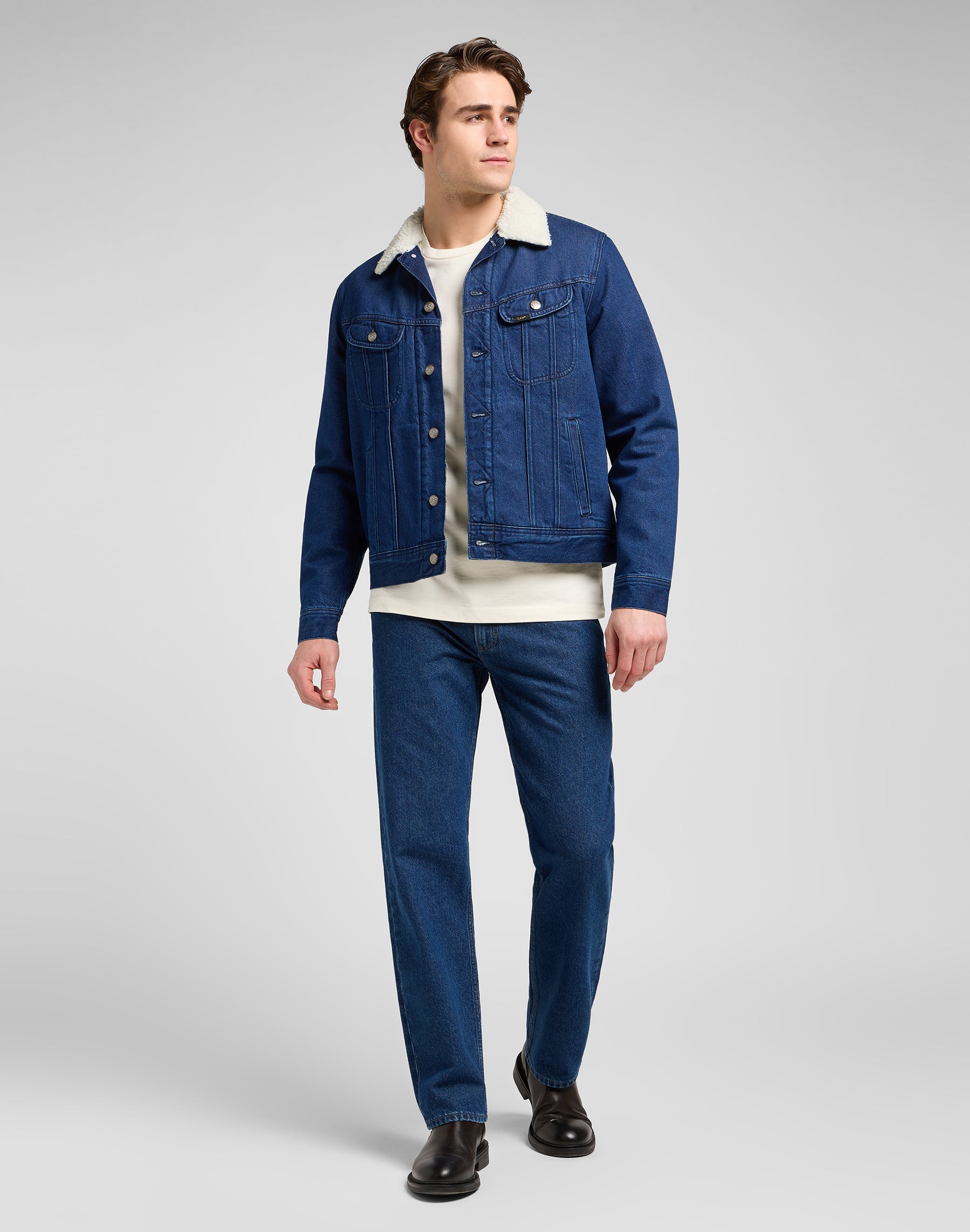 Sherpa Jacket in Save It Jacken Lee
