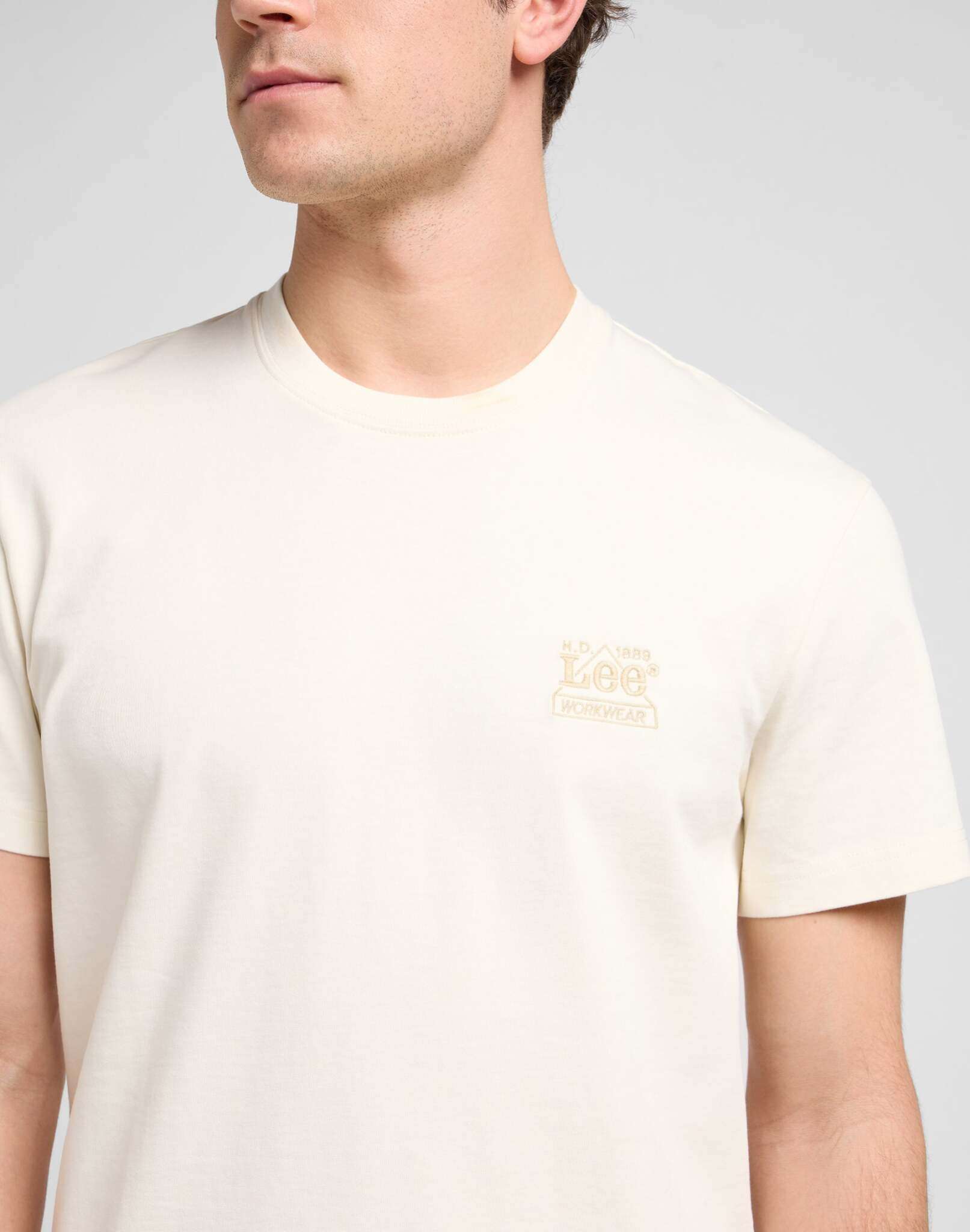 Ww Essential Tee in Ecru T-Shirts Lee