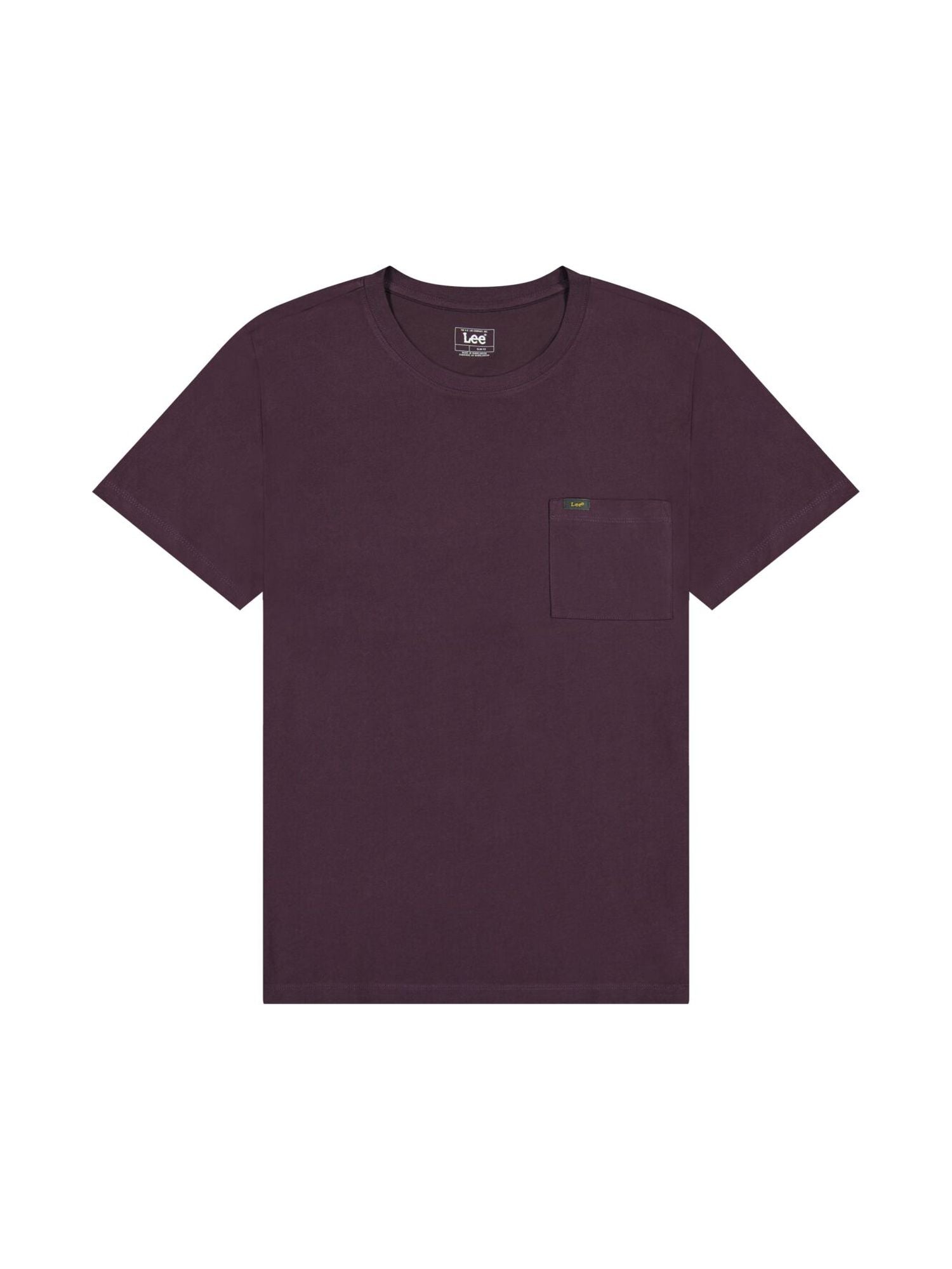 Ultimate Pocket Tee in Deep Wine