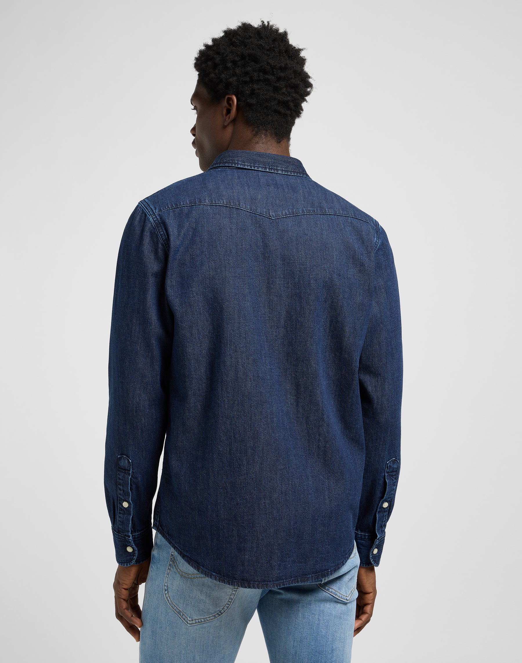Regular Western Shirt in Rinse Hemden Lee