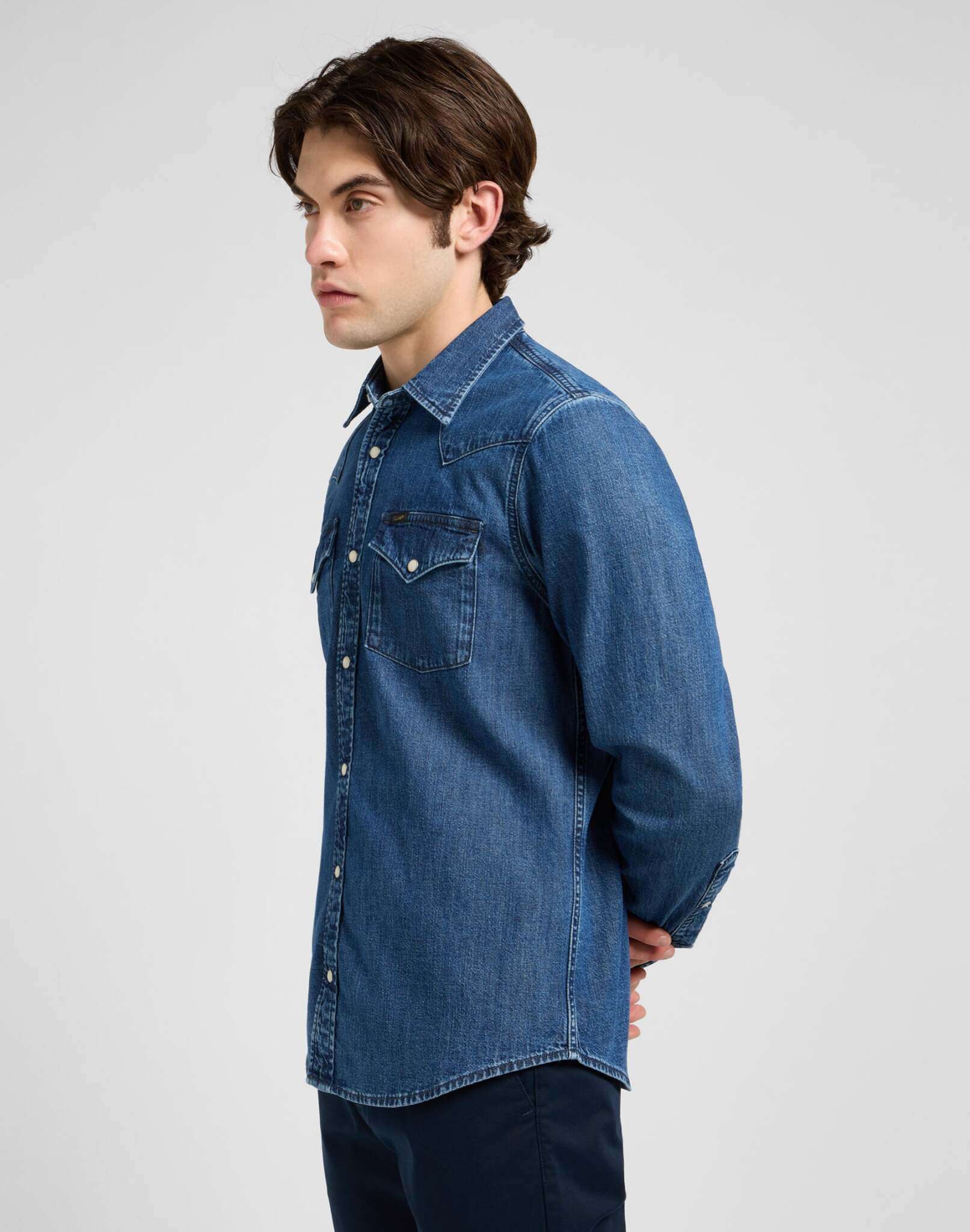 Regular Western Shirt in Roaring Rapids Hemden Lee