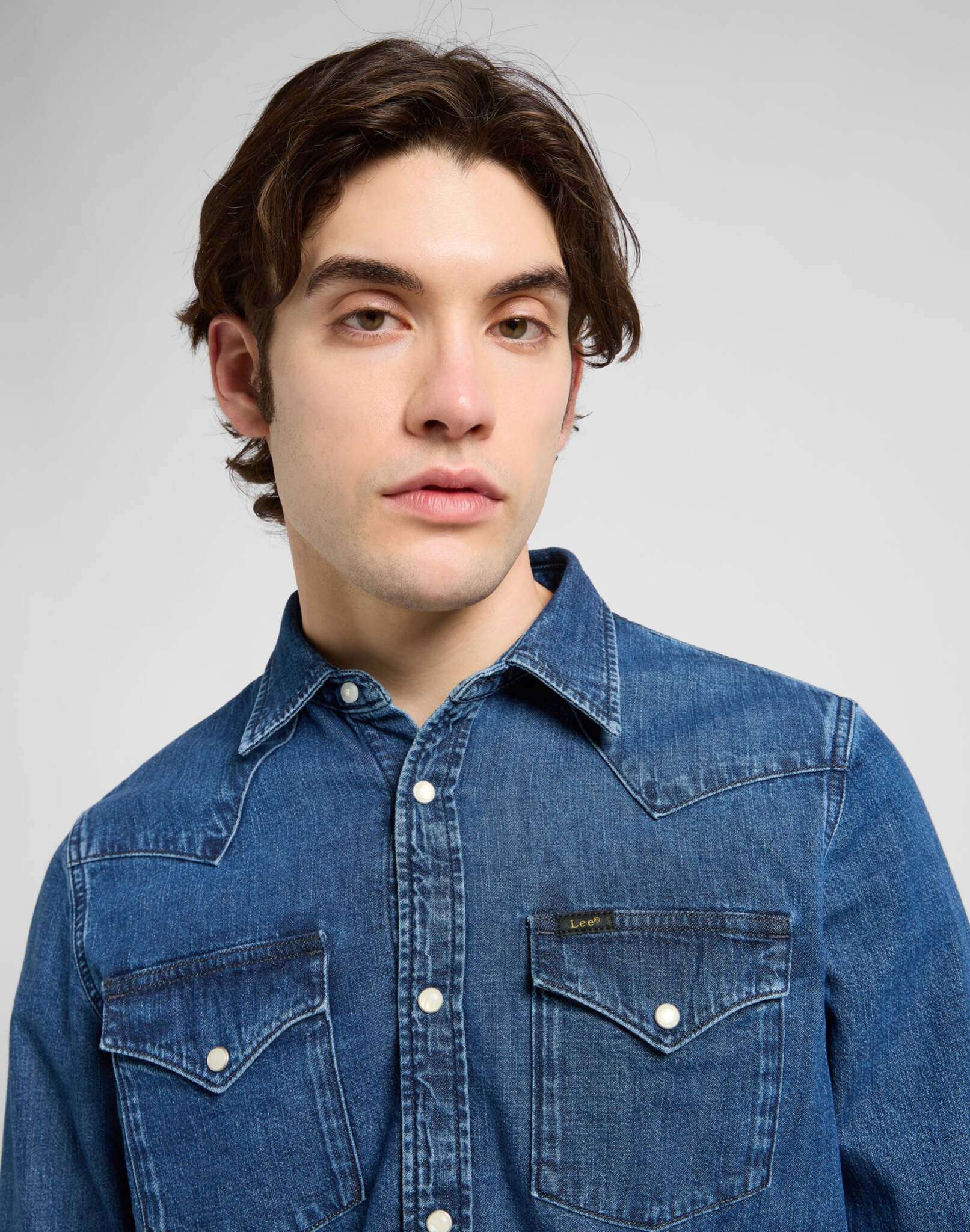 Regular Western Shirt in Roaring Rapids Hemden Lee