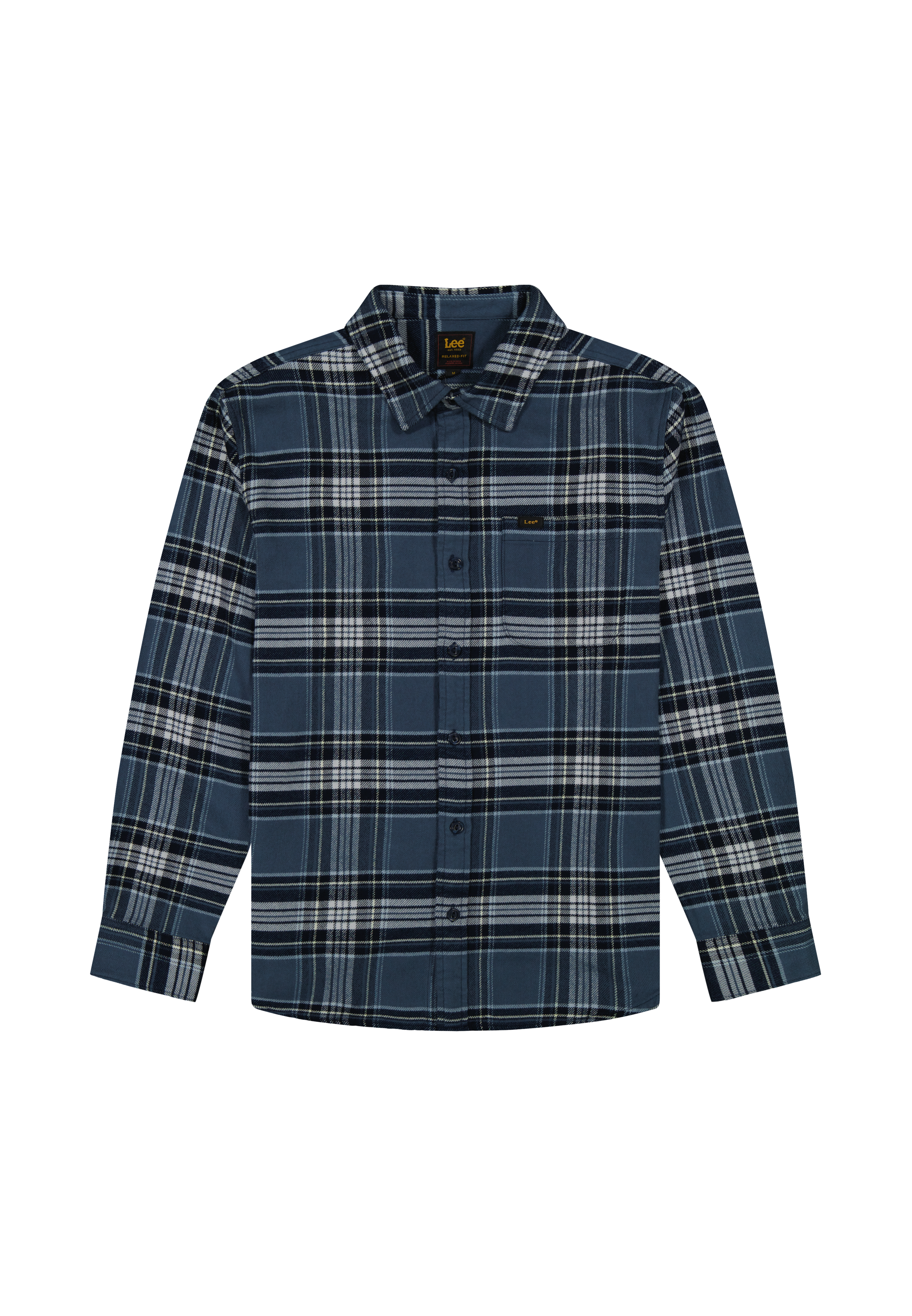 Mercantile Shirt in Vintage Blue Plaid
