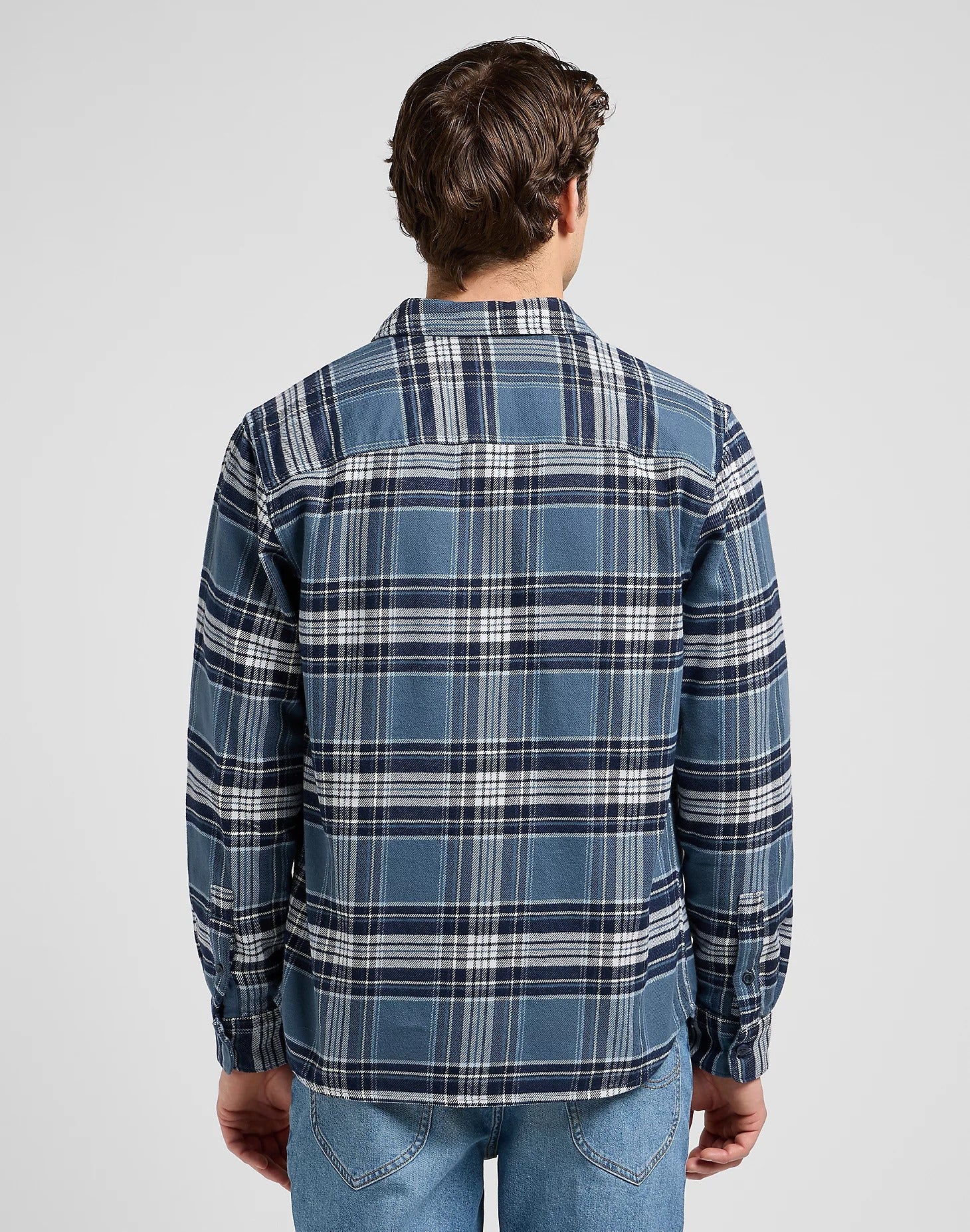 Mercantile Shirt in Vintage Blue Plaid