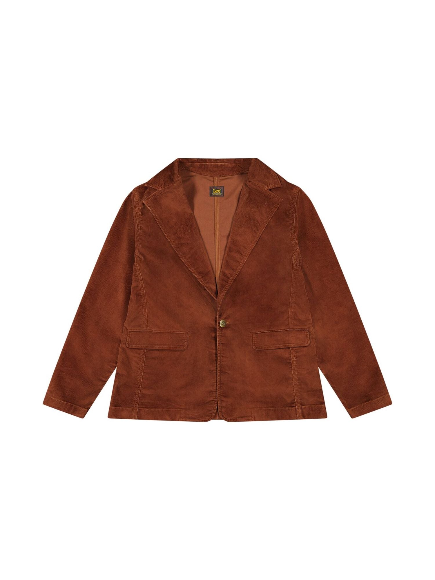 Structured Blazer in Luxe Brown Jacken Lee