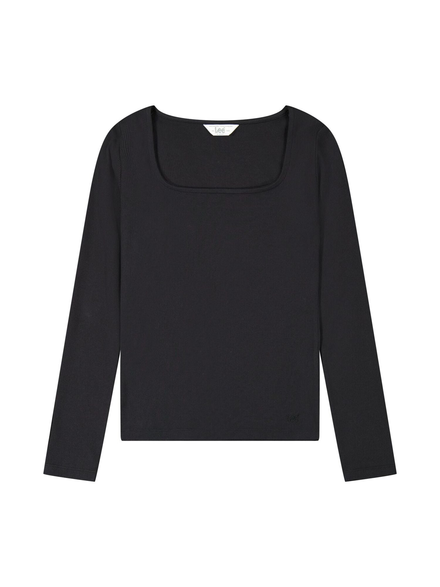 Ls Square Neck in Black