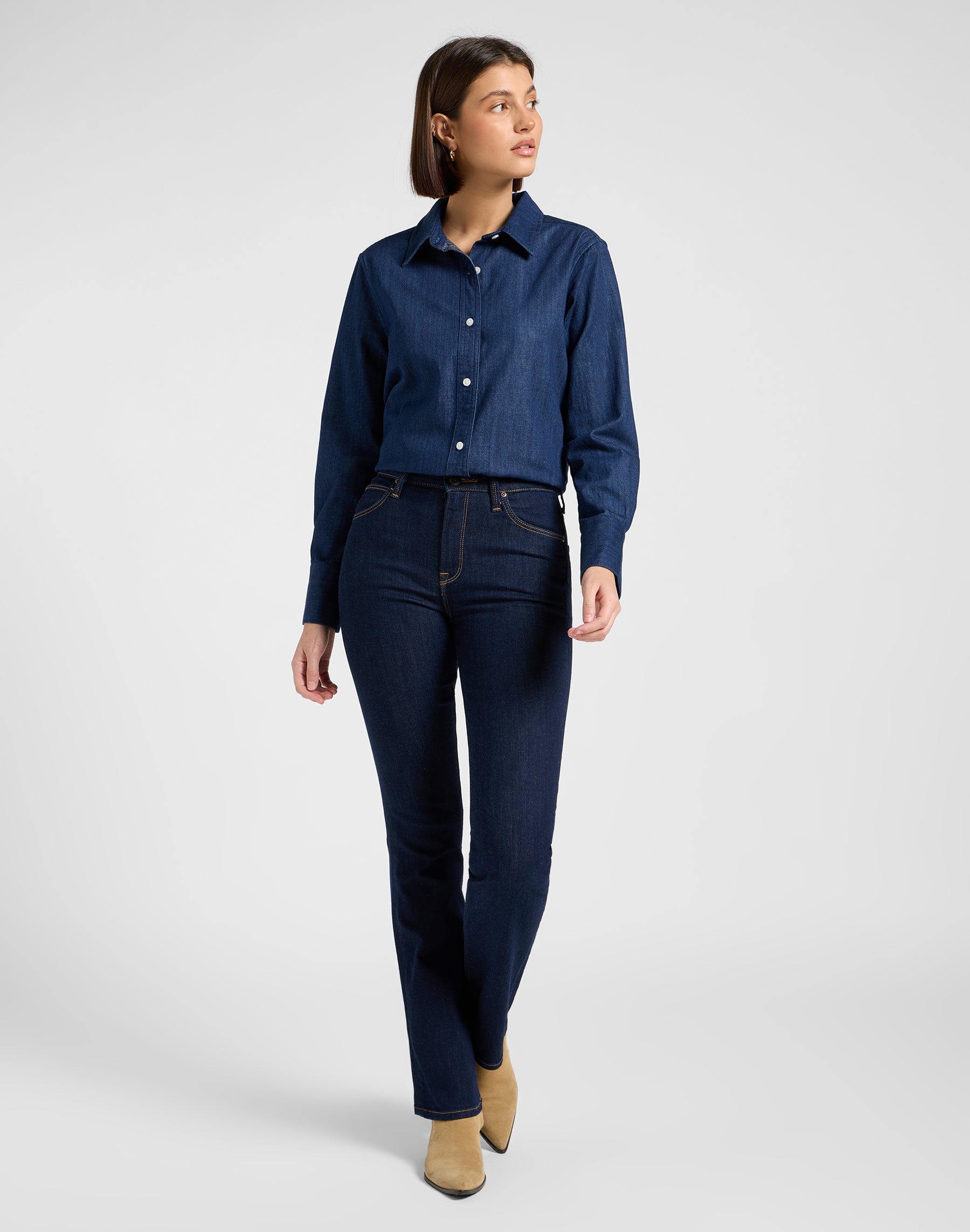 Classic Shirt in Not My Type Hemden Lee