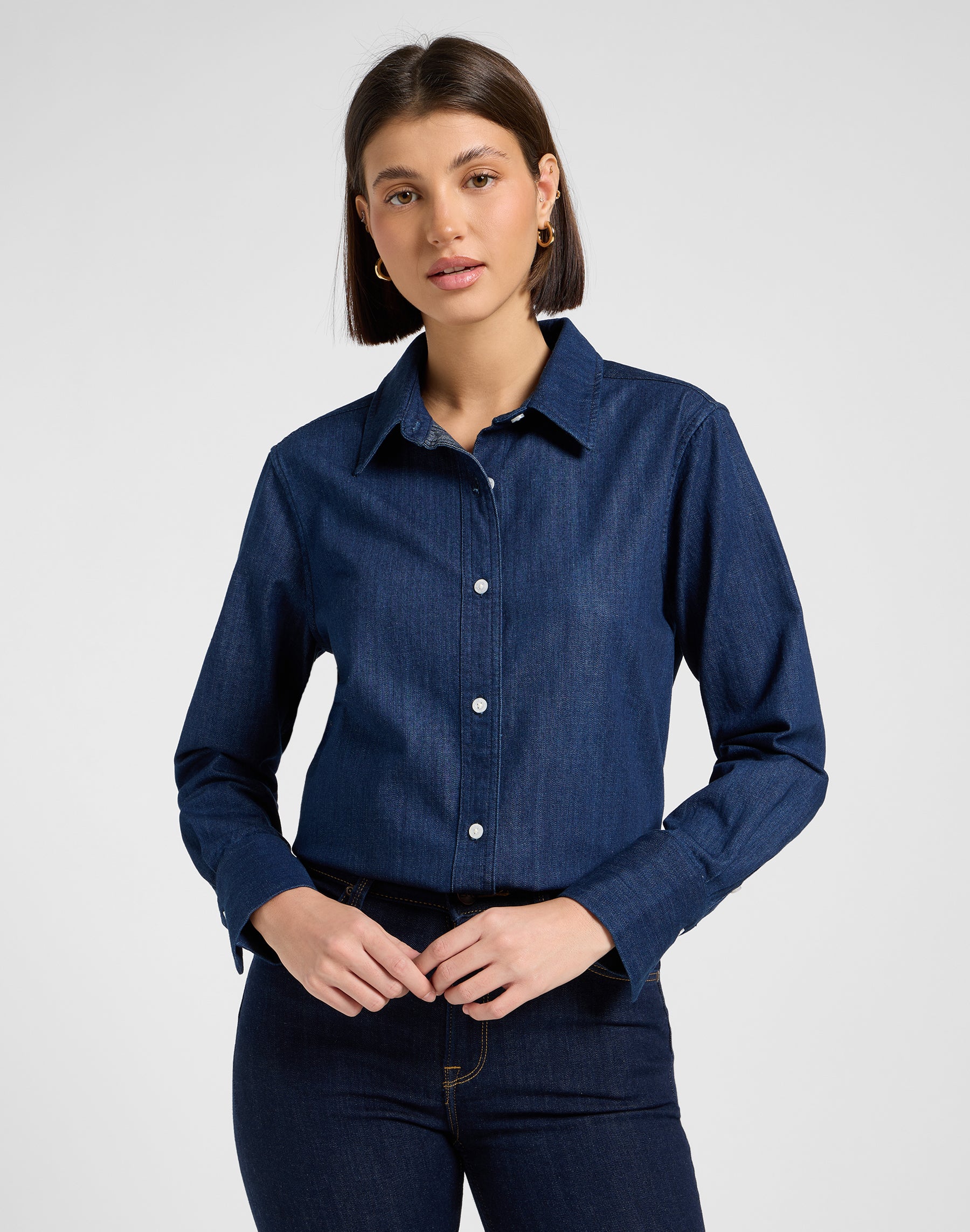 Classic Shirt in Not My Type Hemden Lee