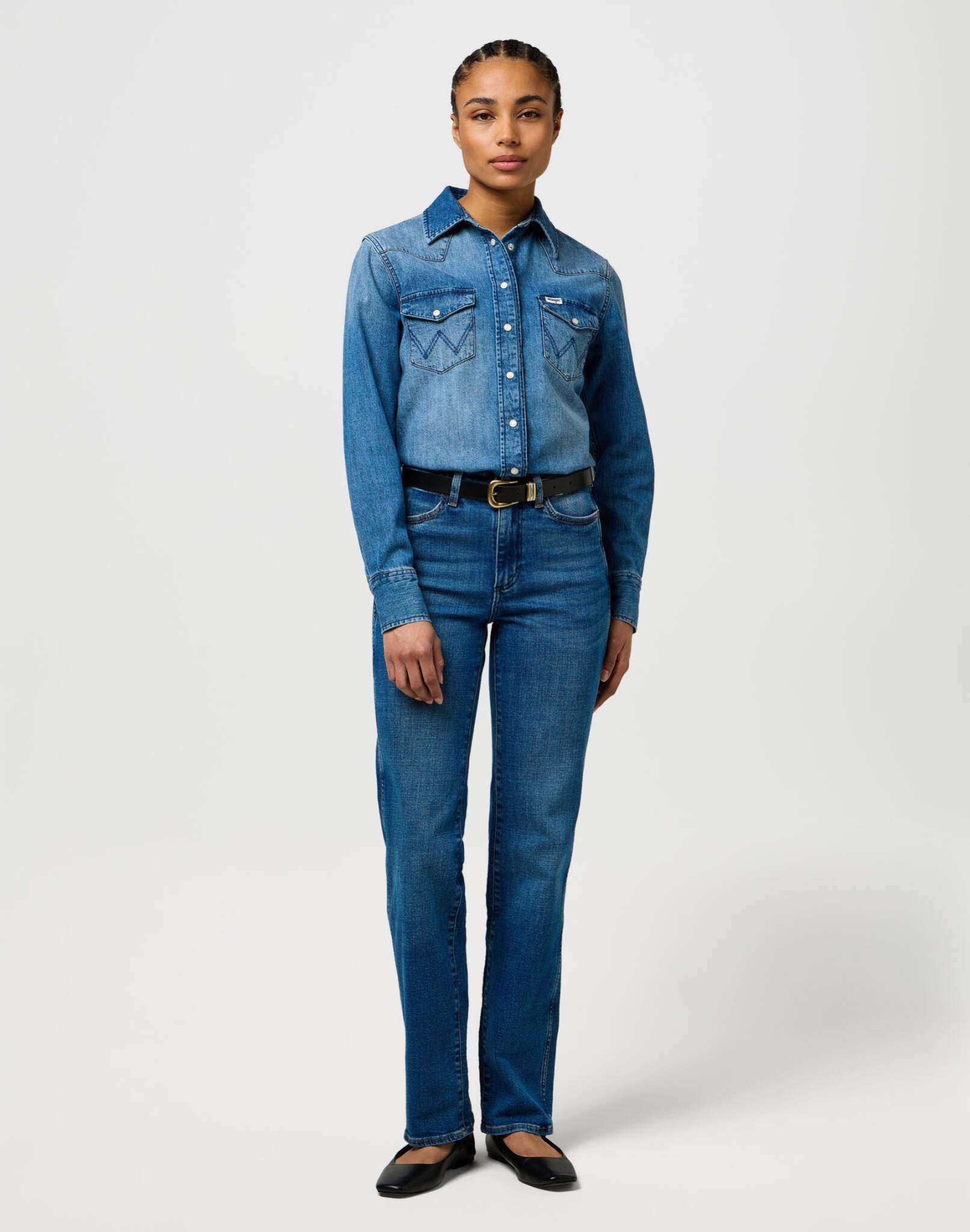 Straight in Canyon Crest Jeans Wrangler