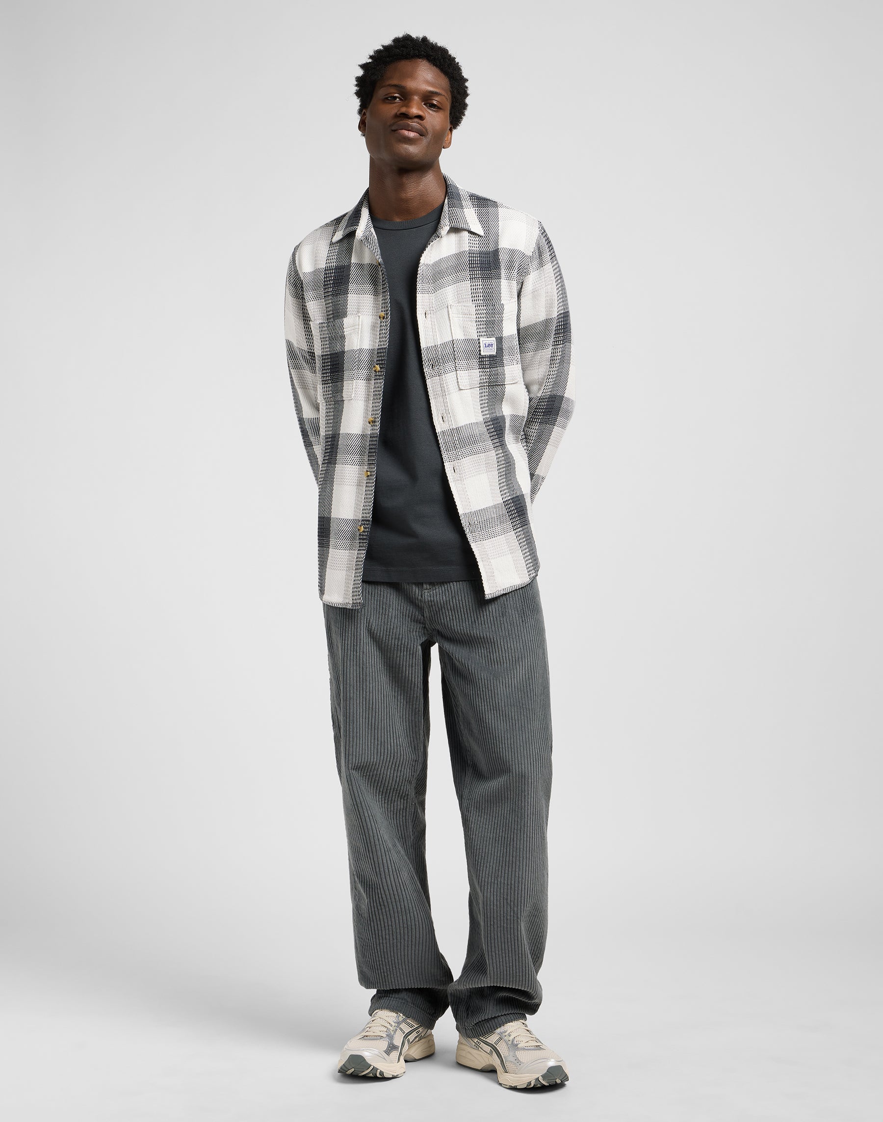 Workwear Shirt 2.0 in Rebel Navy Plaid Hemden Lee