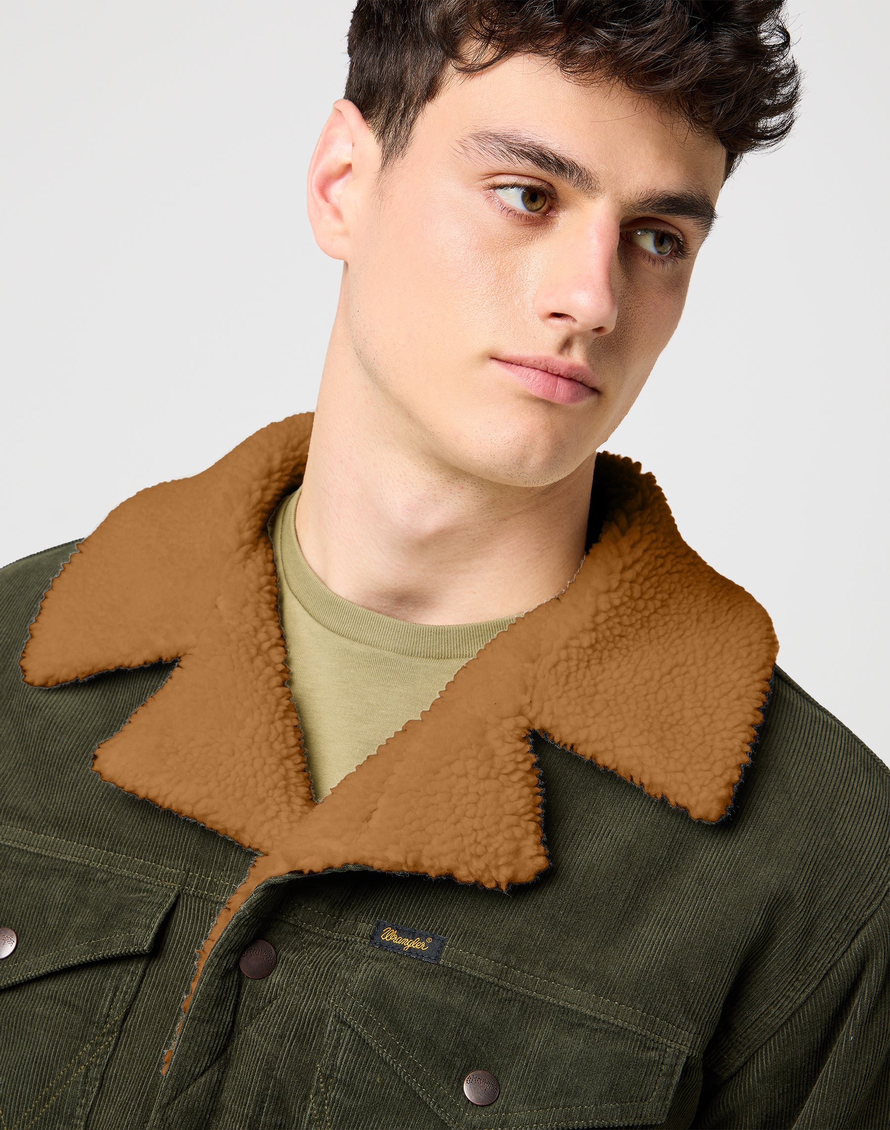 Wrange Coat in Forest Night Jacken Wrangler