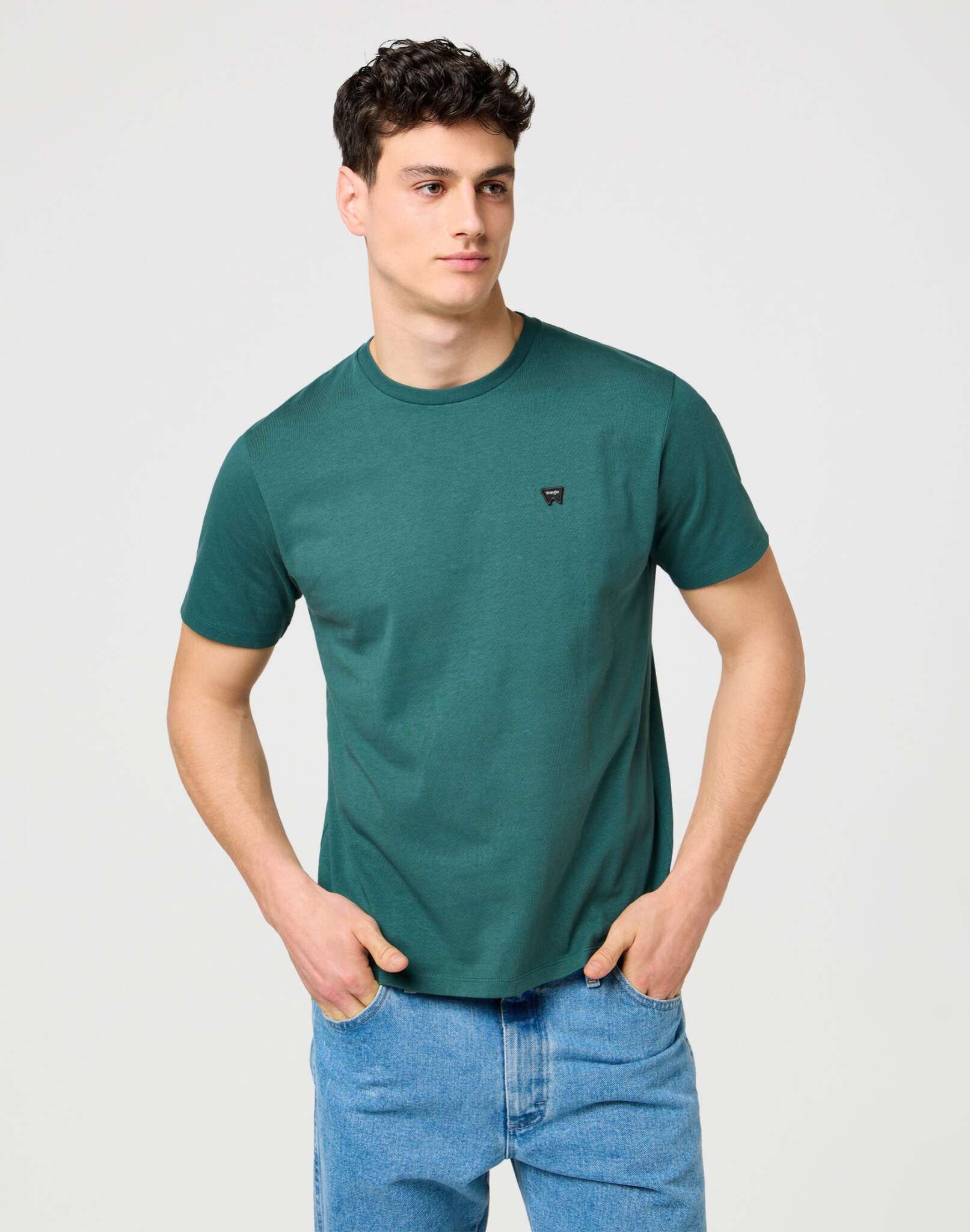 Sign Off Tee in Bistro Green T-Shirts Wrangler