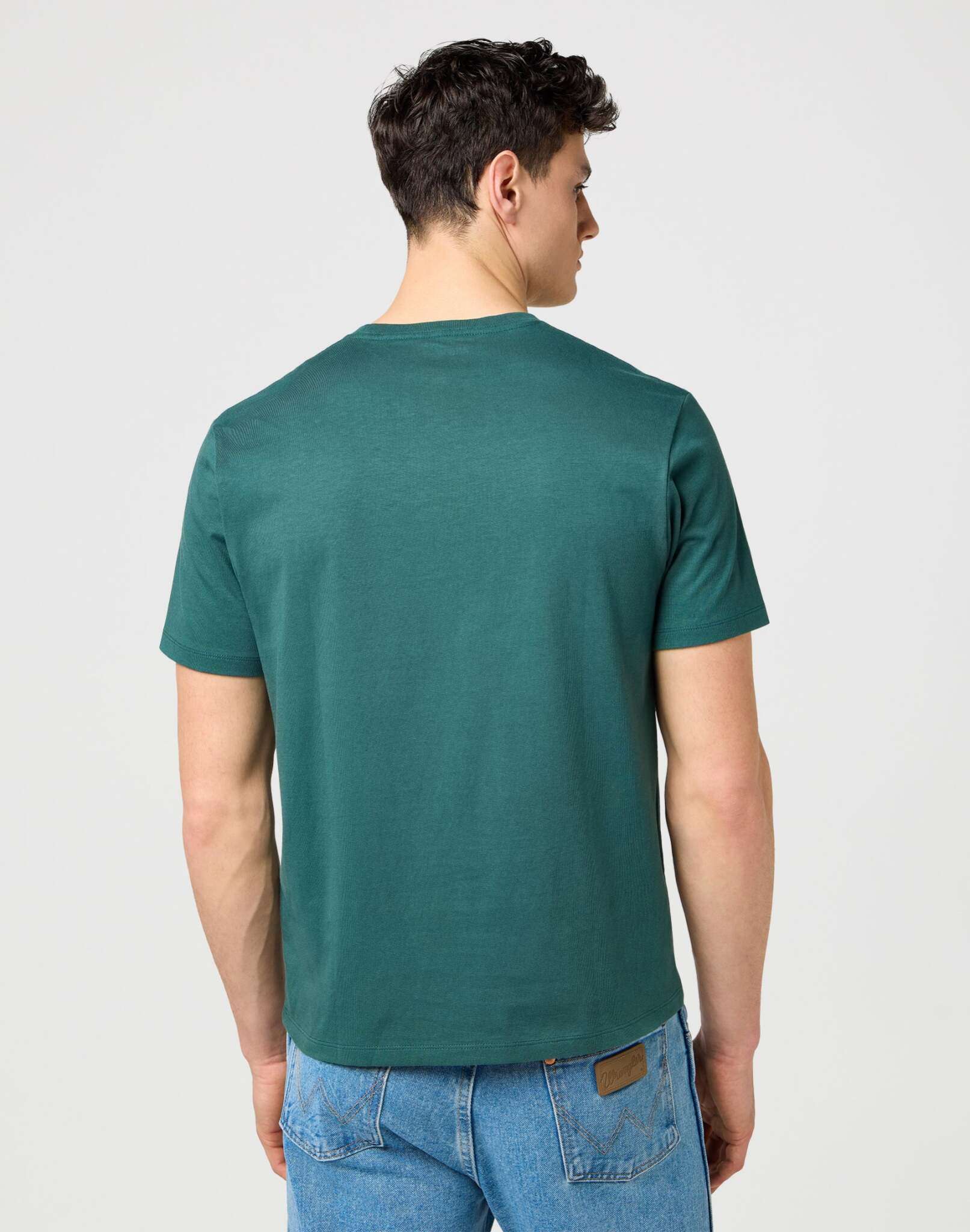 Sign Off Tee in Bistro Green T-Shirts Wrangler
