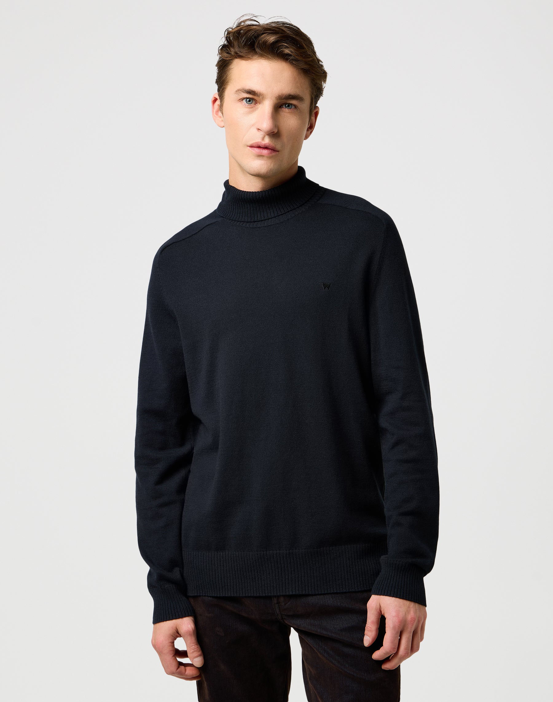 Turtleneck in Black Pullover Wrangler