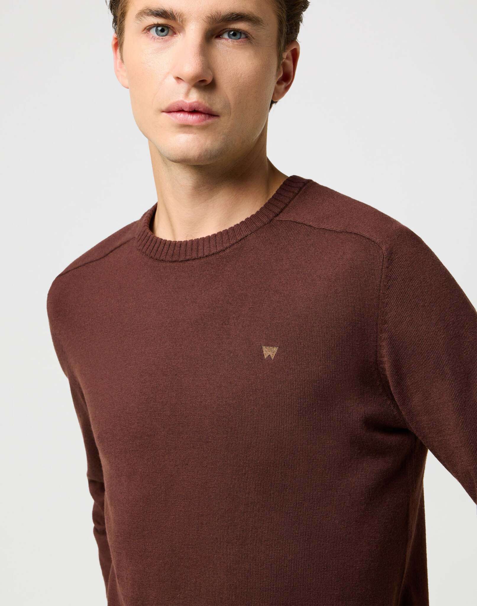 Knit Sweater in Mahogany Pullover Wrangler