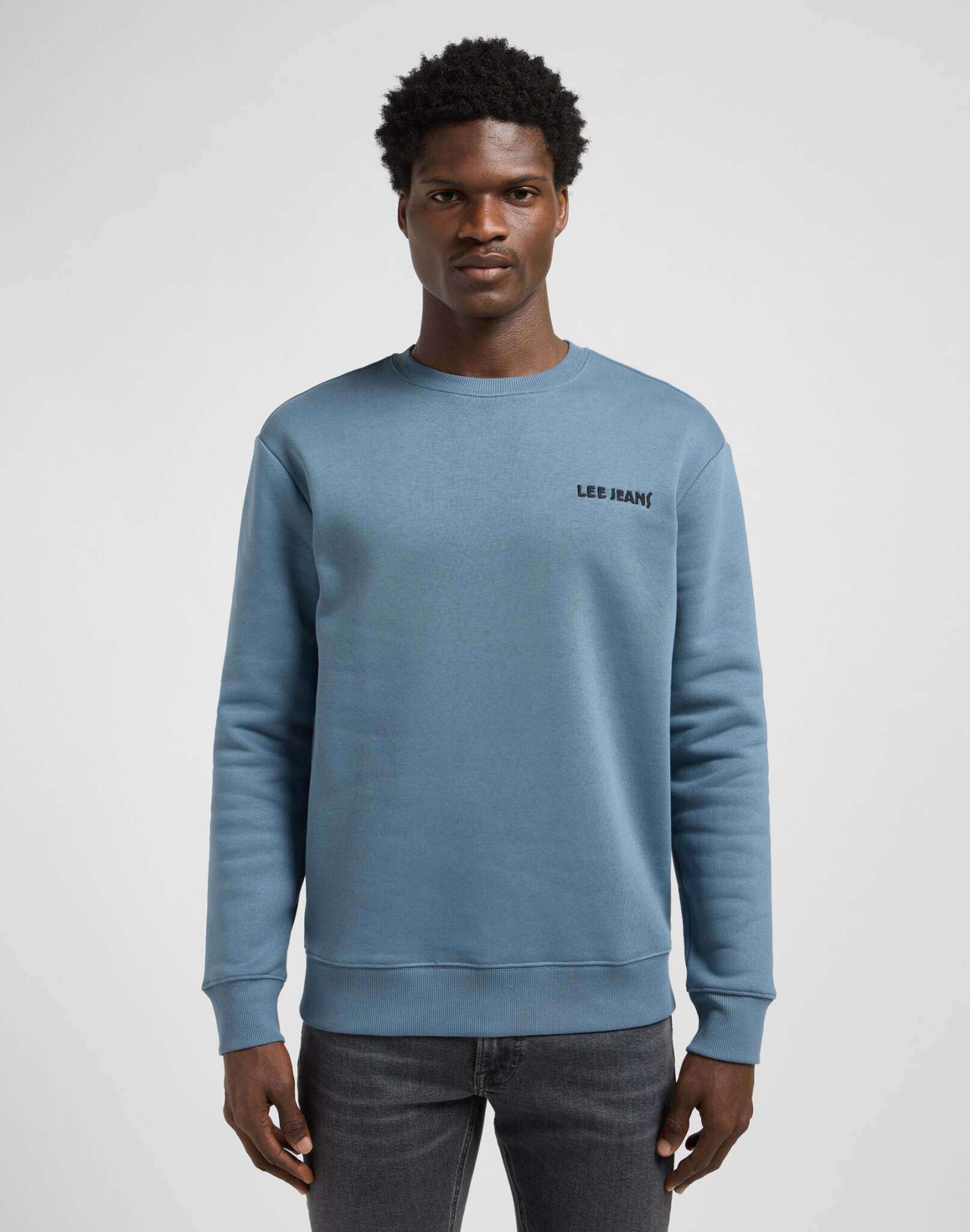 Regular Core Sws in Vintage Blue Sweatshirts Lee