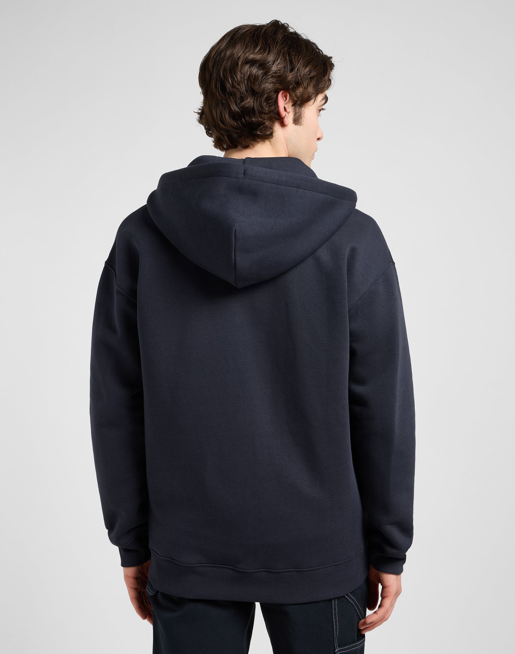 Ww Full Zip Hoodie in Rebel Navy Sweatjacken Lee