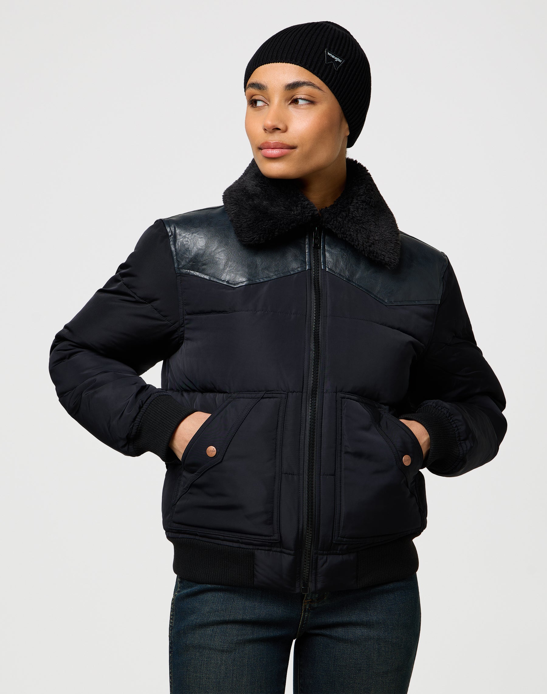 Easy Beanie in Black Mützen Wrangler