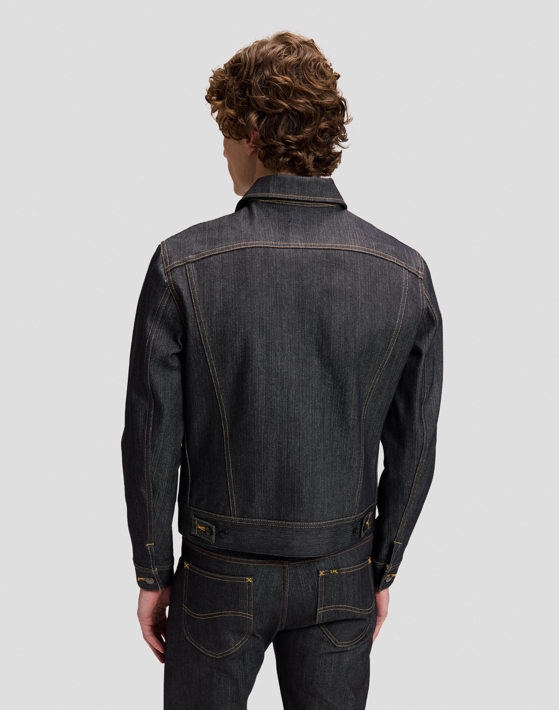 Jacke 101 Rider in Dry Blue Jacken Lee
