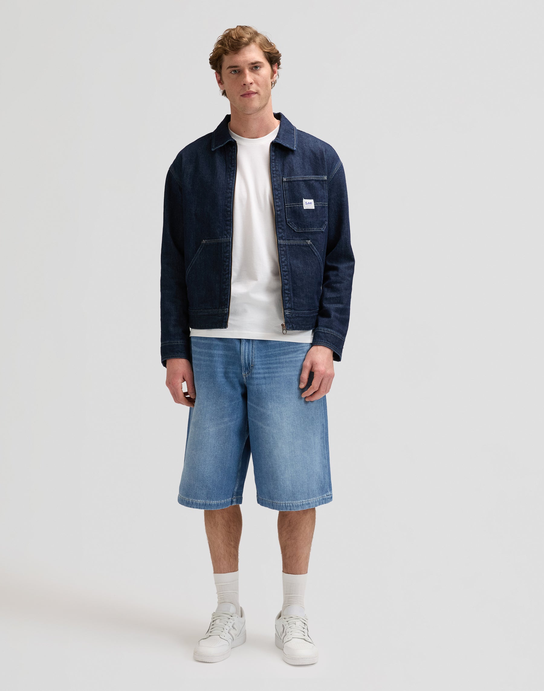 Lee Stitch Tee in Bright White T-Shirts Lee