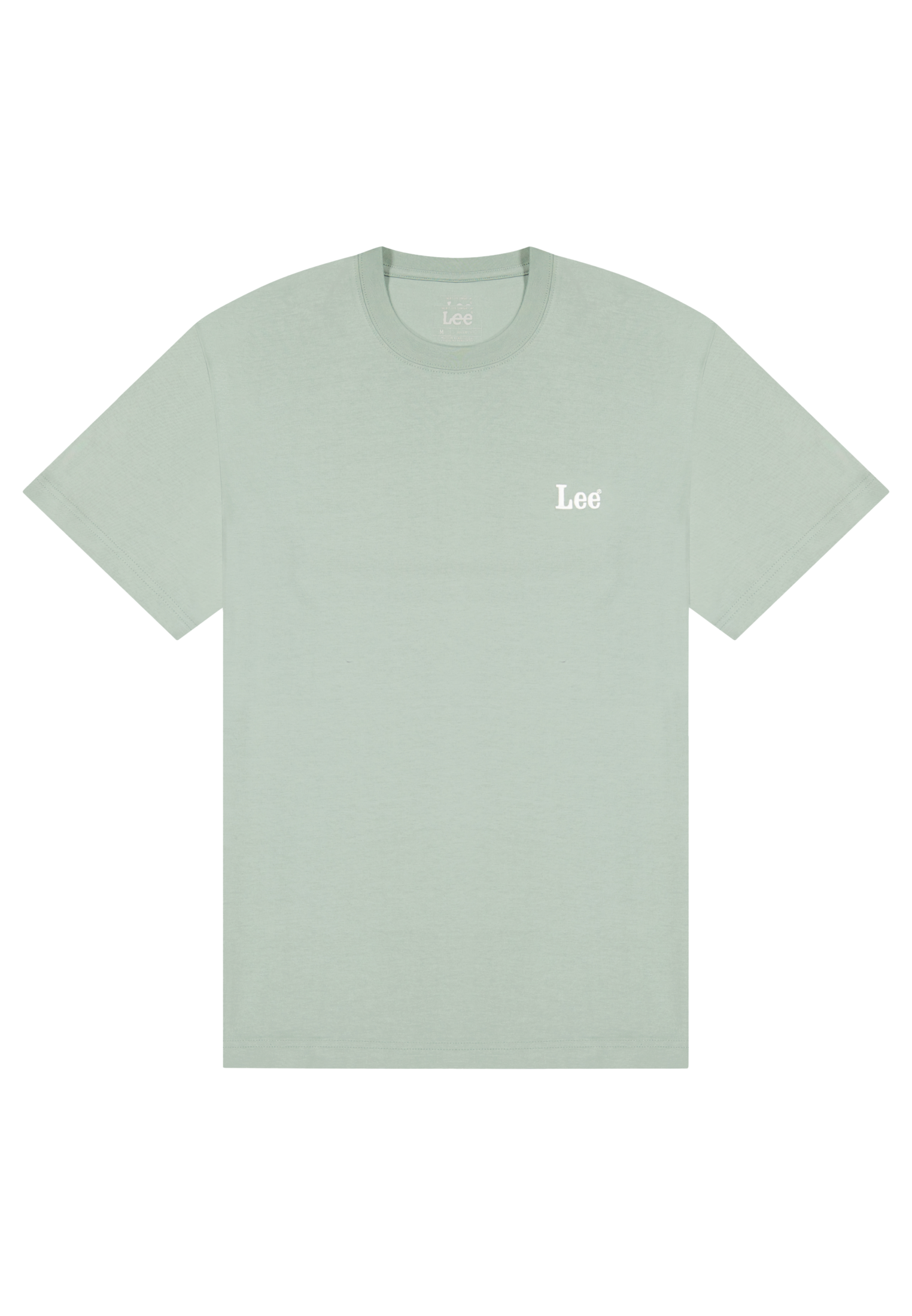 Ss Small Logo Tee in Desert Sage T-Shirts Lee